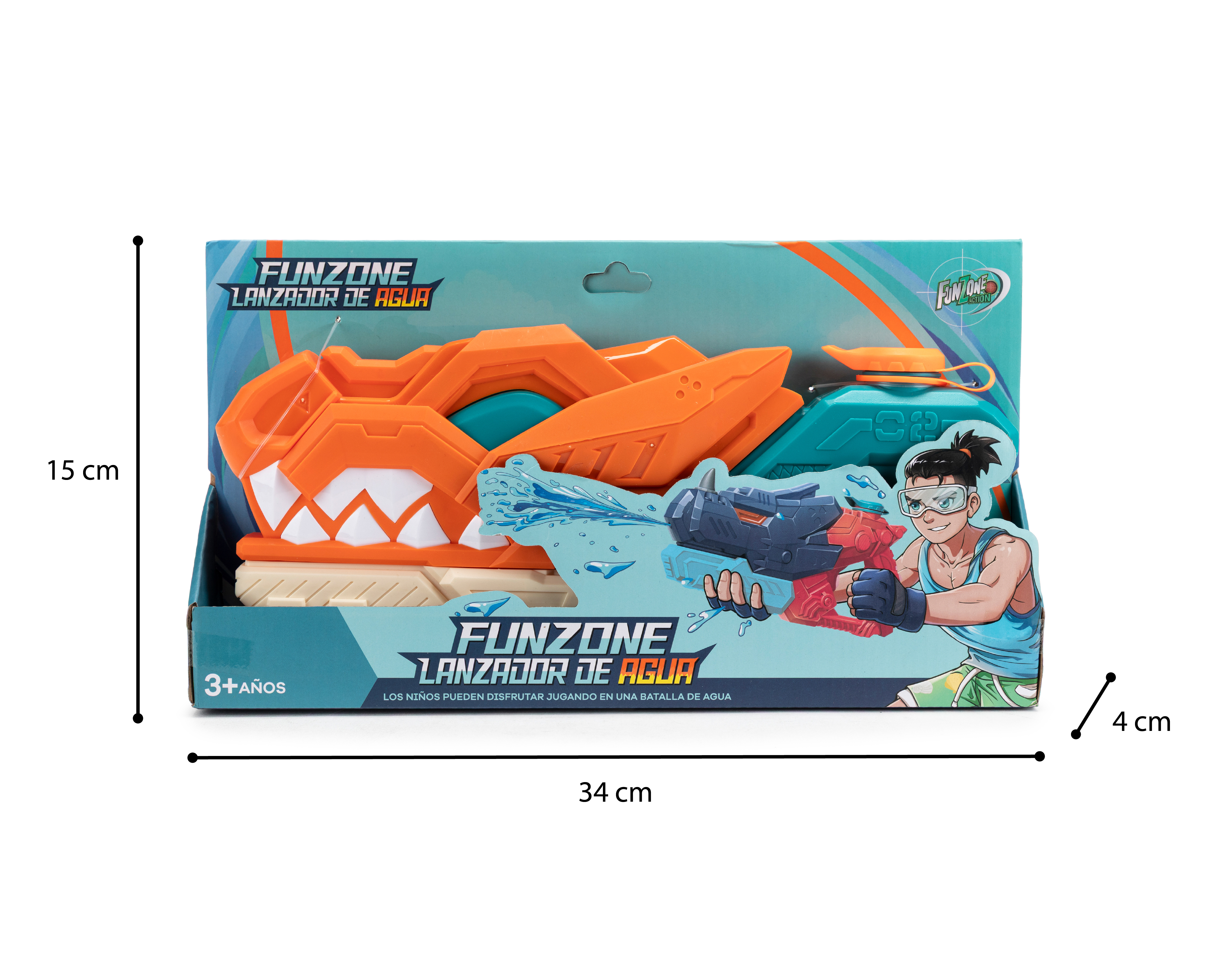Foto 5 pulgar | Foto 4 | Lanzador de Agua Funzone Dinosaurio
