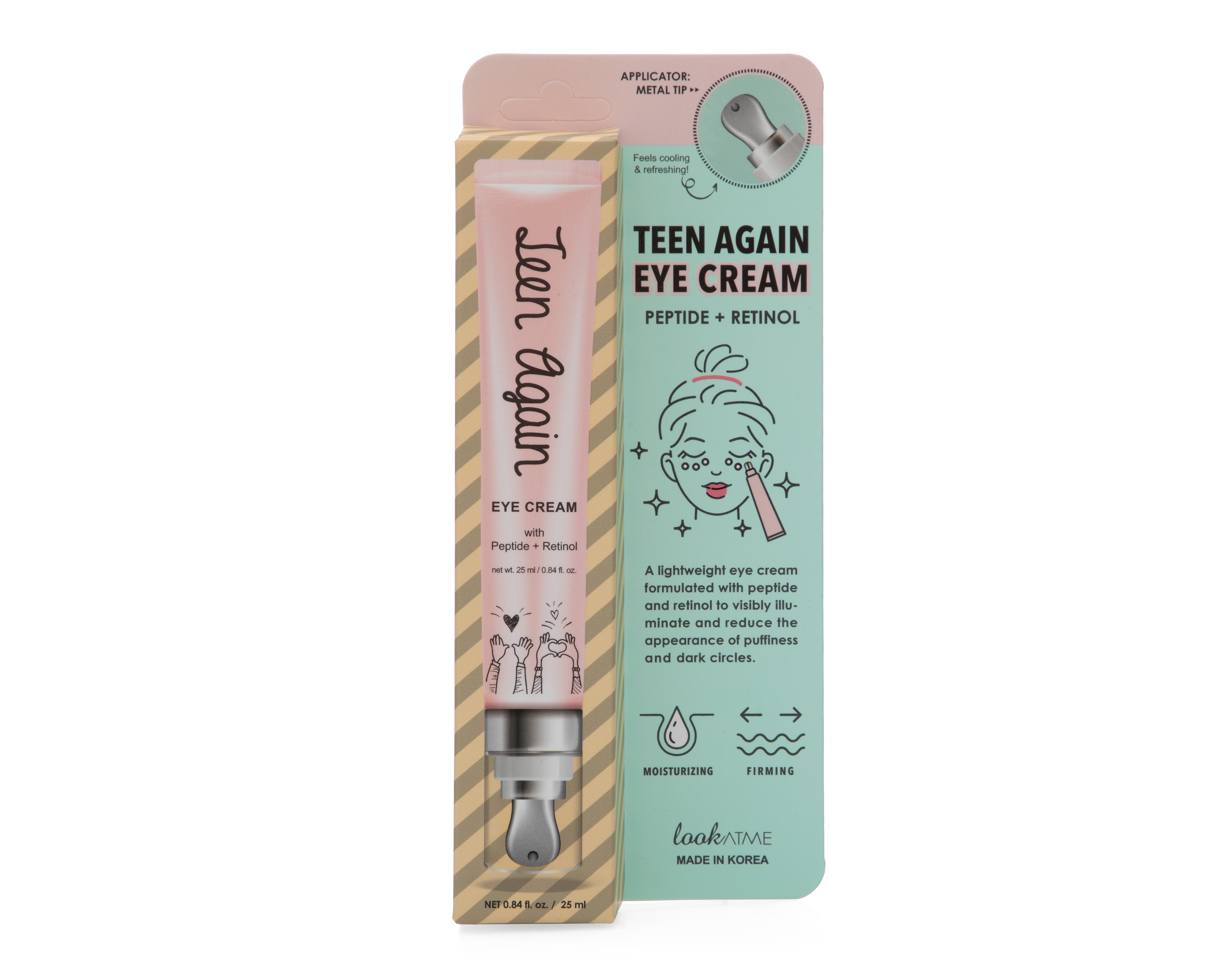 Crema Contorno de Ojos con Punta de Metal Look At Me Teen Again 25 ml