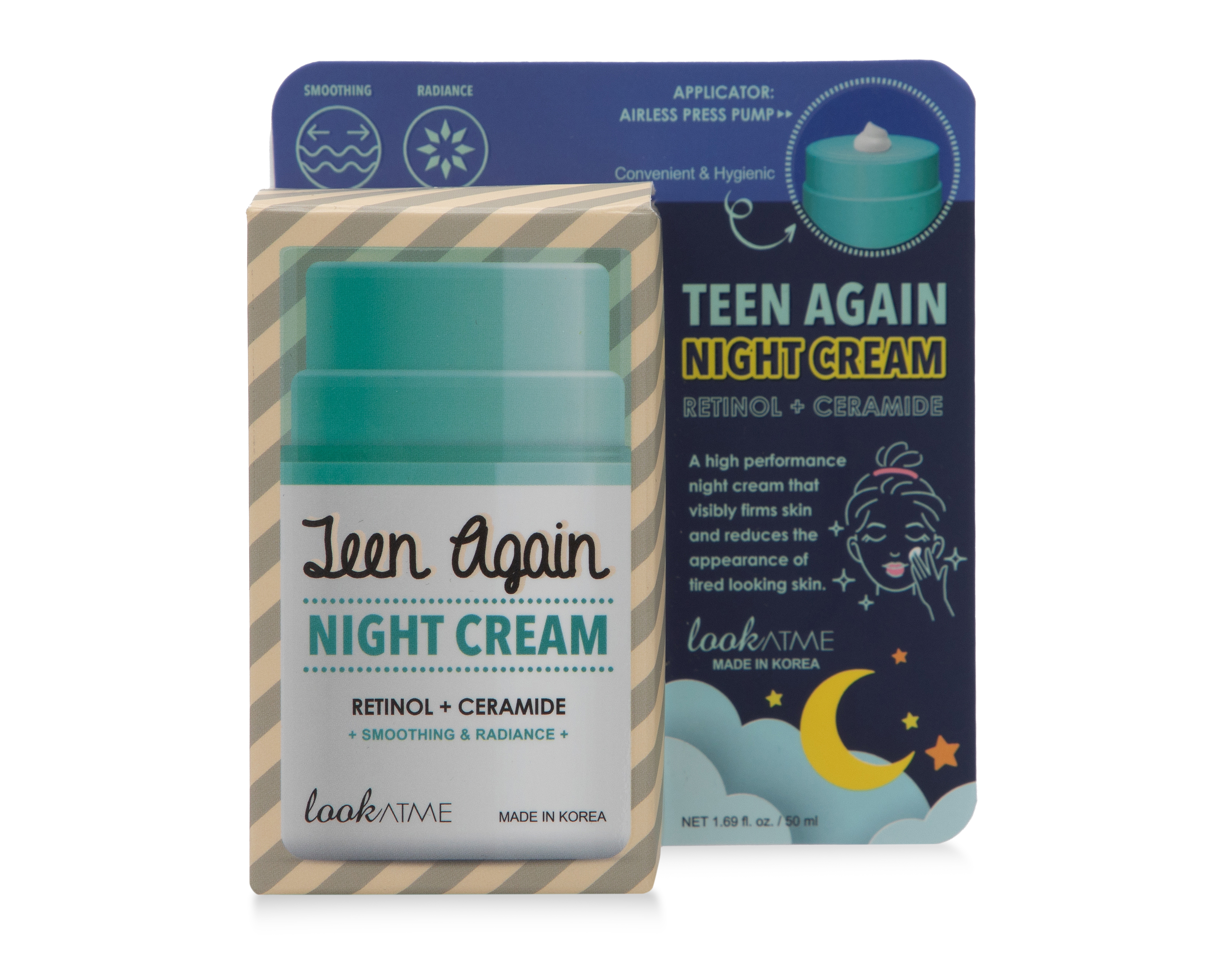Foto 1 | Foto 1 | Crema Facial de Noche Look At Me Teen Again 50 ml