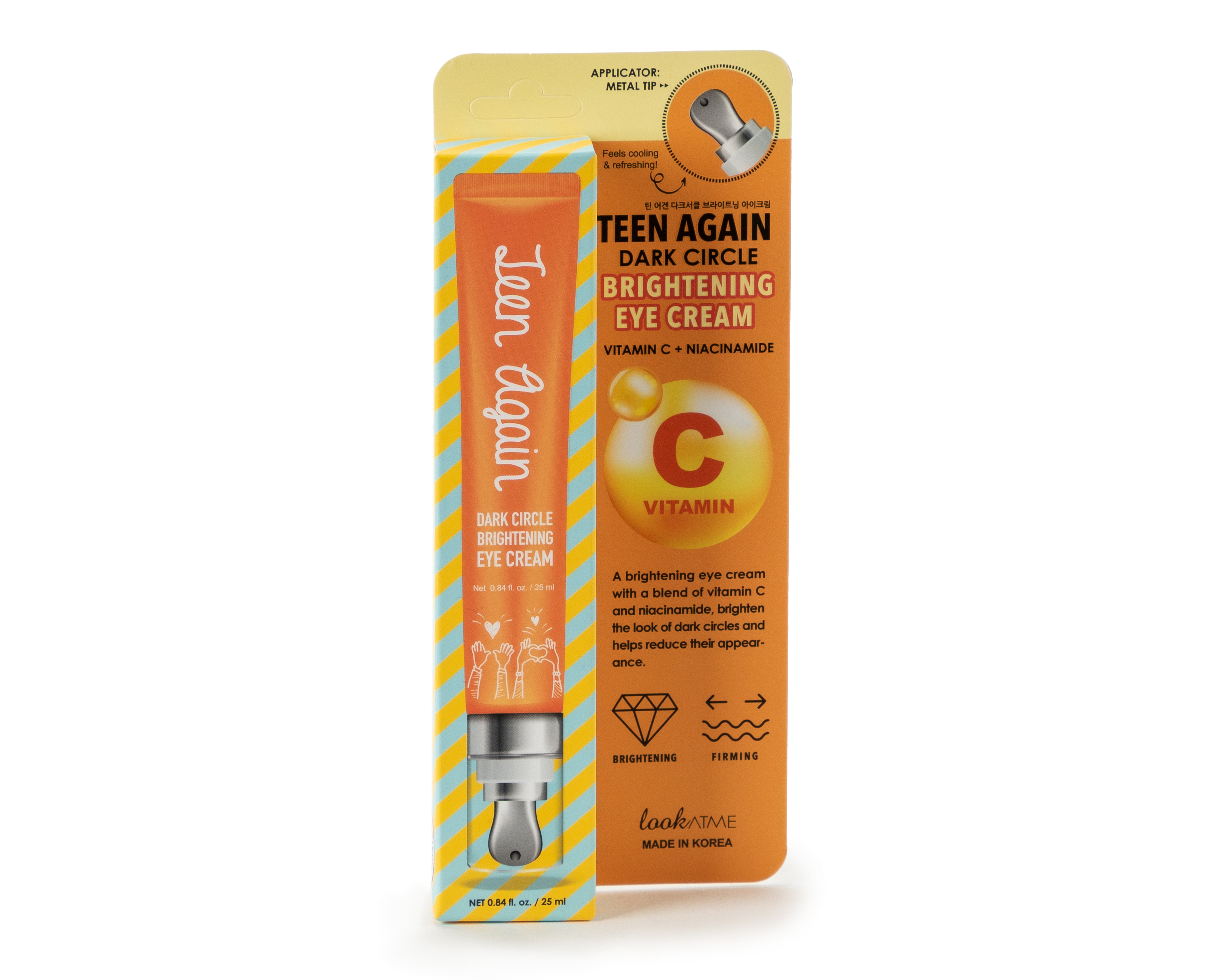 Foto 4 pulgar | Foto 3 | Crema para Ojos con Vitamina C Look At Me Teen Again 25 ml