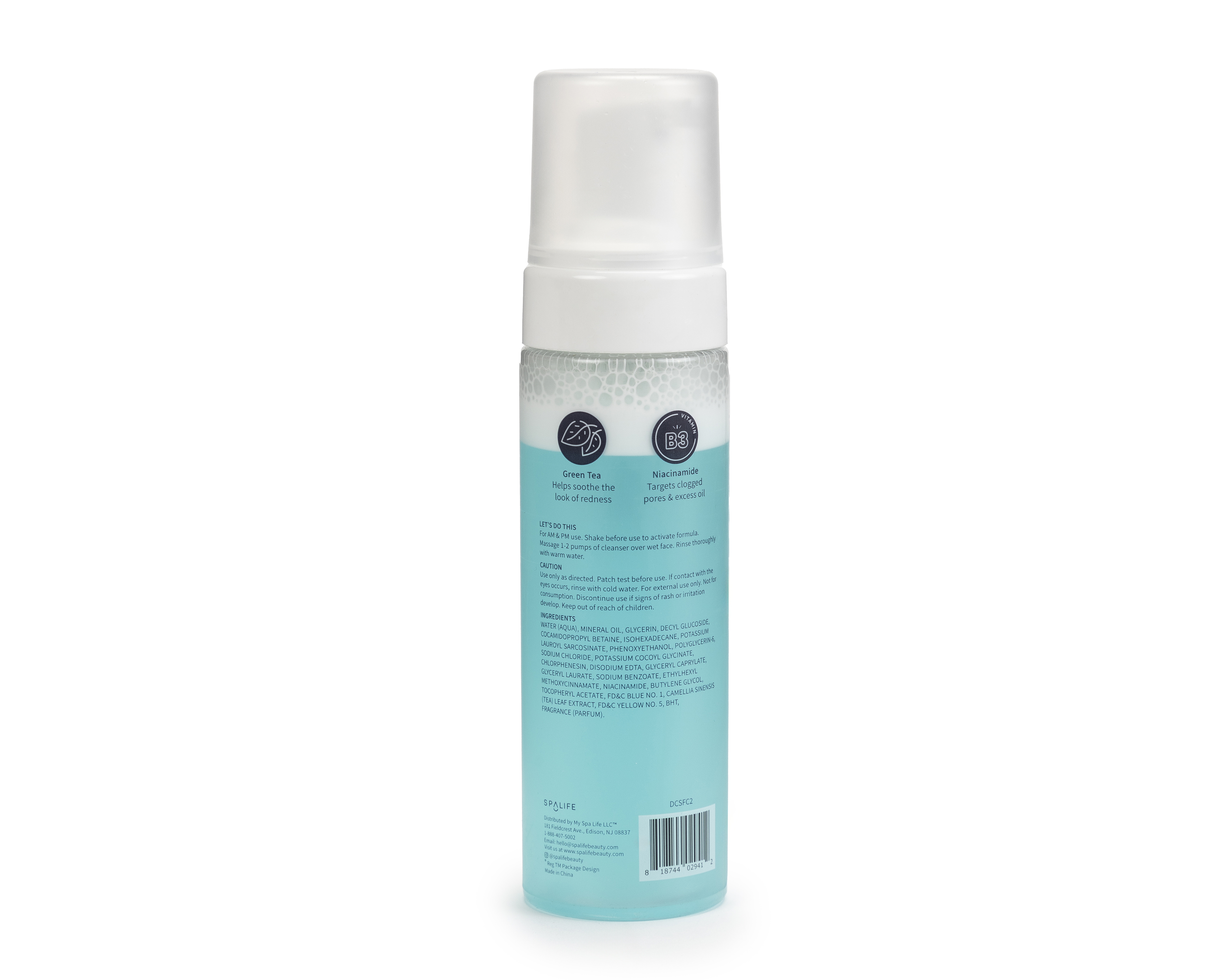 Foto 2 | Foto 2 | Espuma Limpiadora Facial Spalife Daily Calm 200 ml