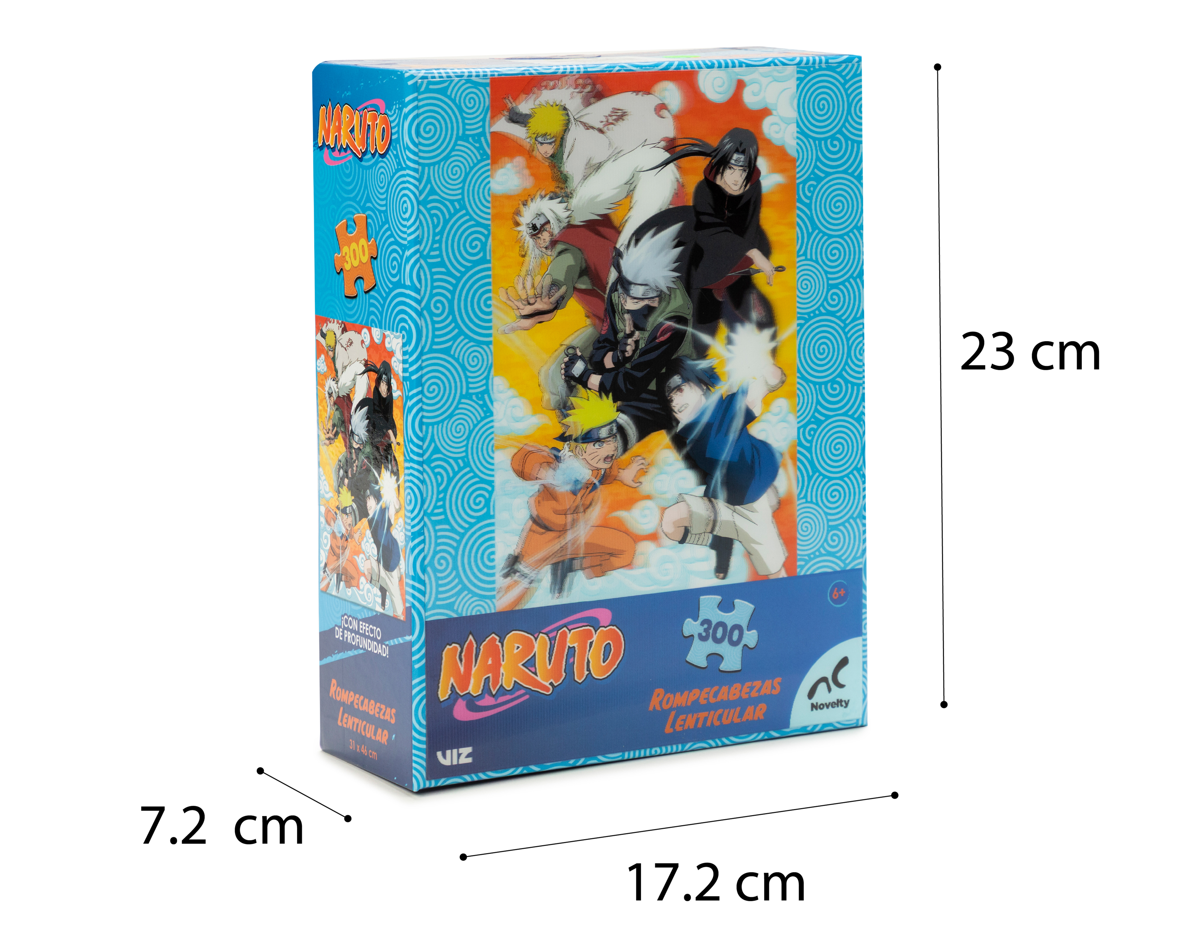 Foto 5 pulgar | Foto 4 | Rompecabezas Lenticular Naruto 300 Piezas