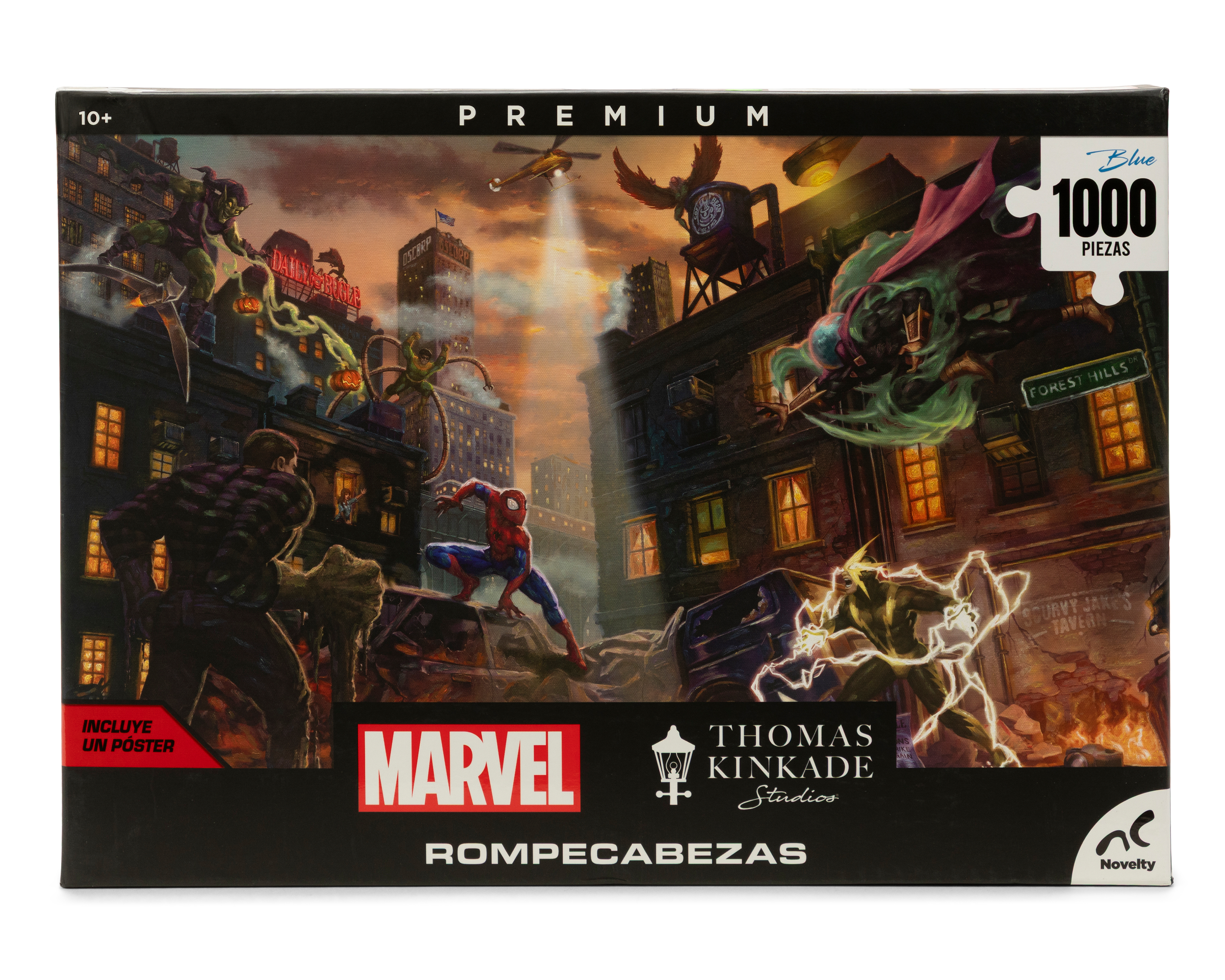 Foto 1 | Foto 1 | Rompecabezas Marvel Thomas Kinkade Studios Novelty 1000 Piezas