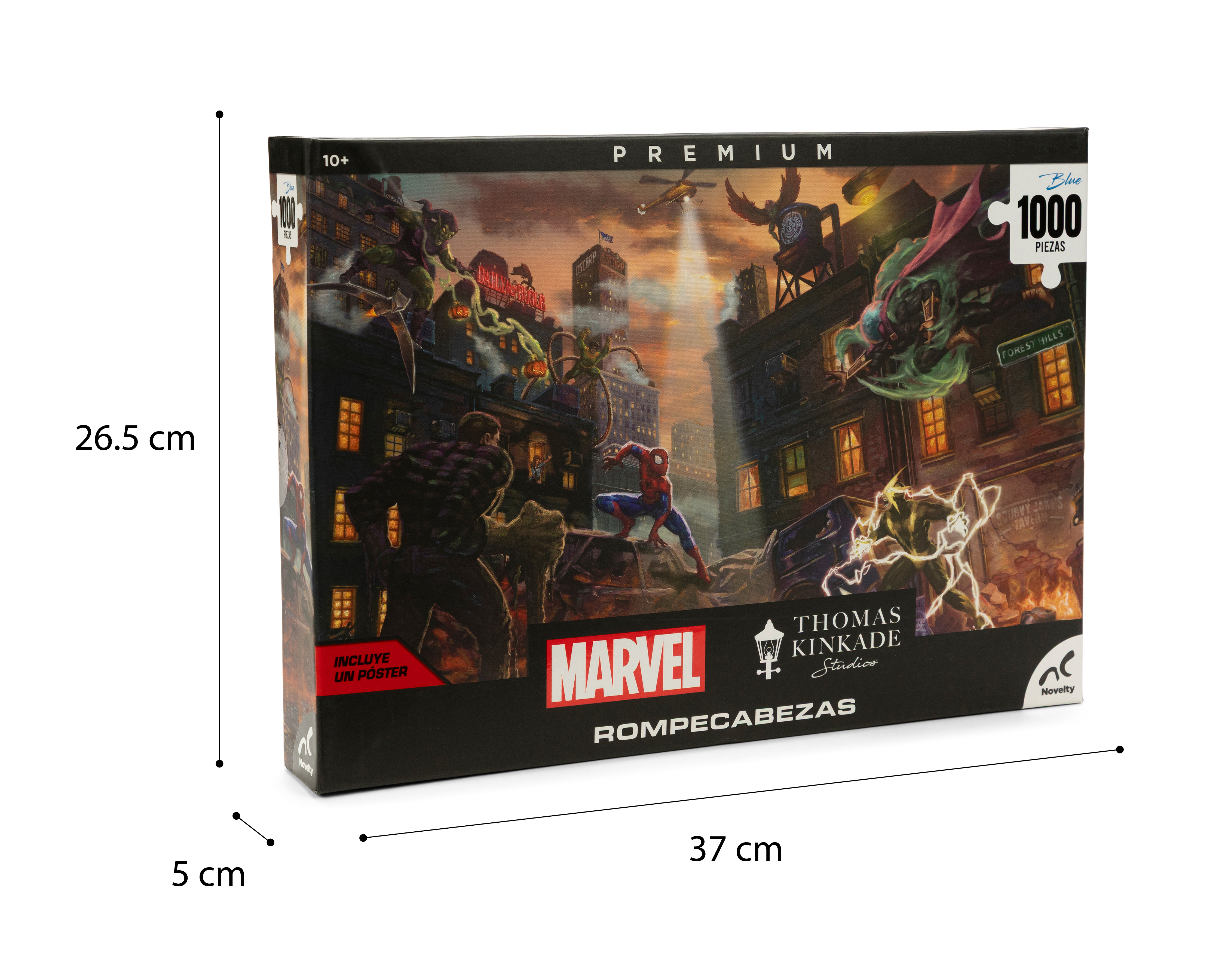 Foto 3 | Foto 3 | Rompecabezas Marvel Thomas Kinkade Studios Novelty 1000 Piezas