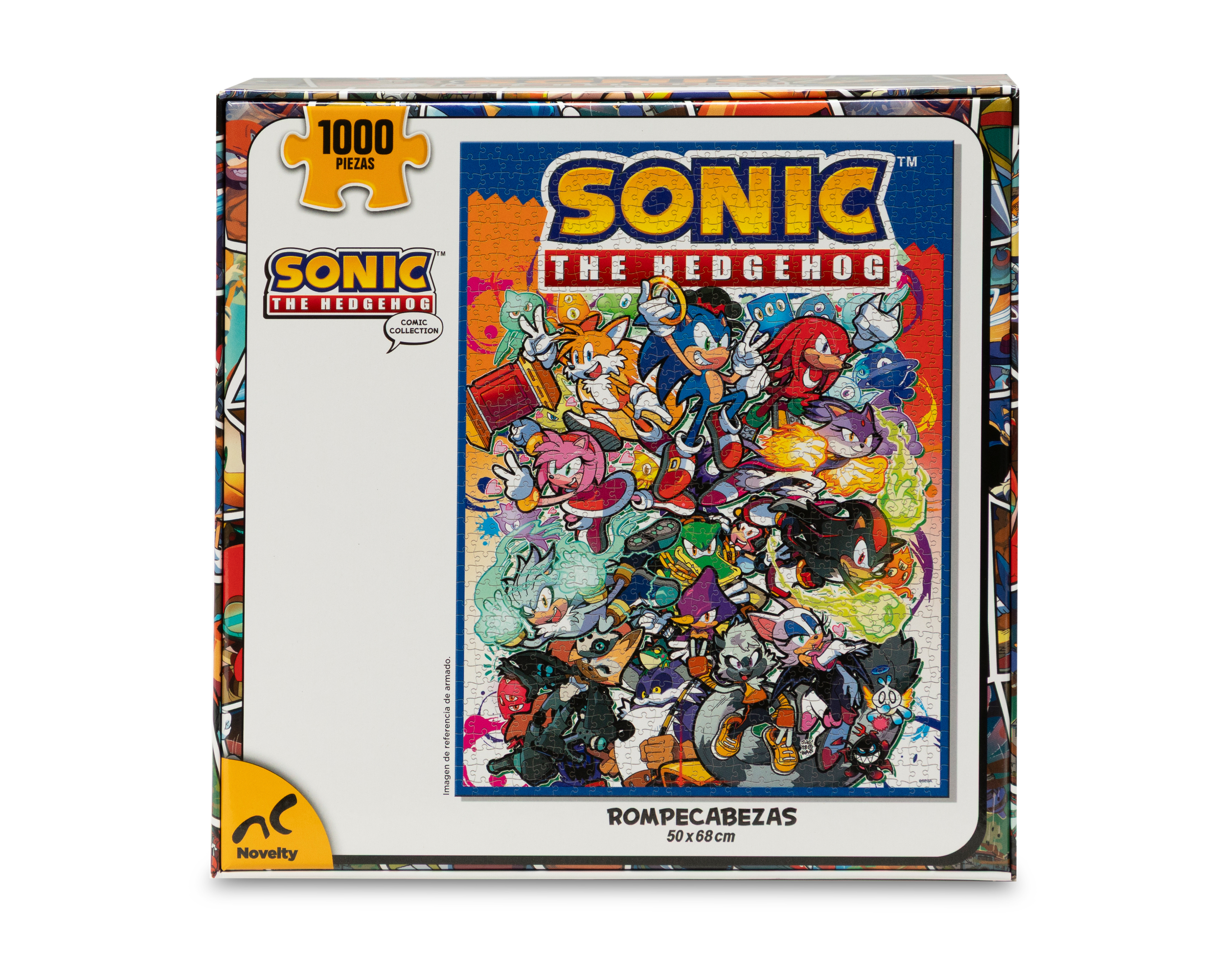 Foto 3 pulgar | Foto 2 | Rompecabezas Sonic 1000 Piezas