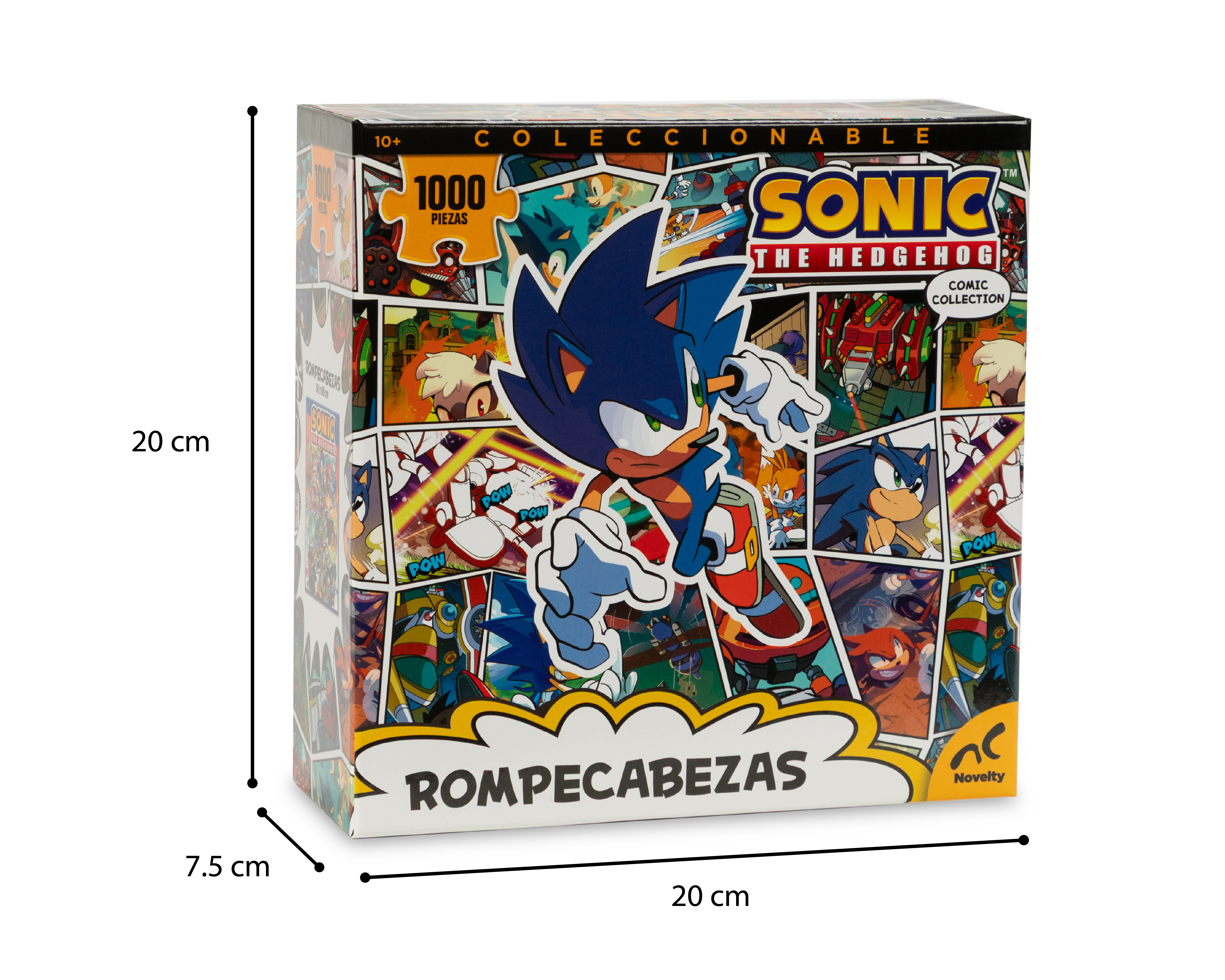 Foto 4 pulgar | Foto 3 | Rompecabezas Sonic 1000 Piezas