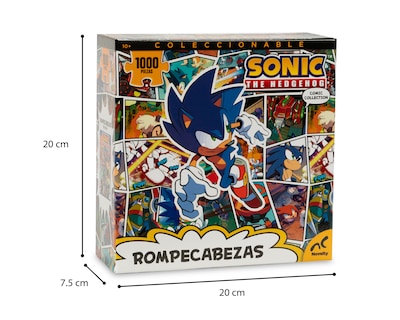 Foto 3 | Foto 3 | Rompecabezas Sonic 1000 Piezas