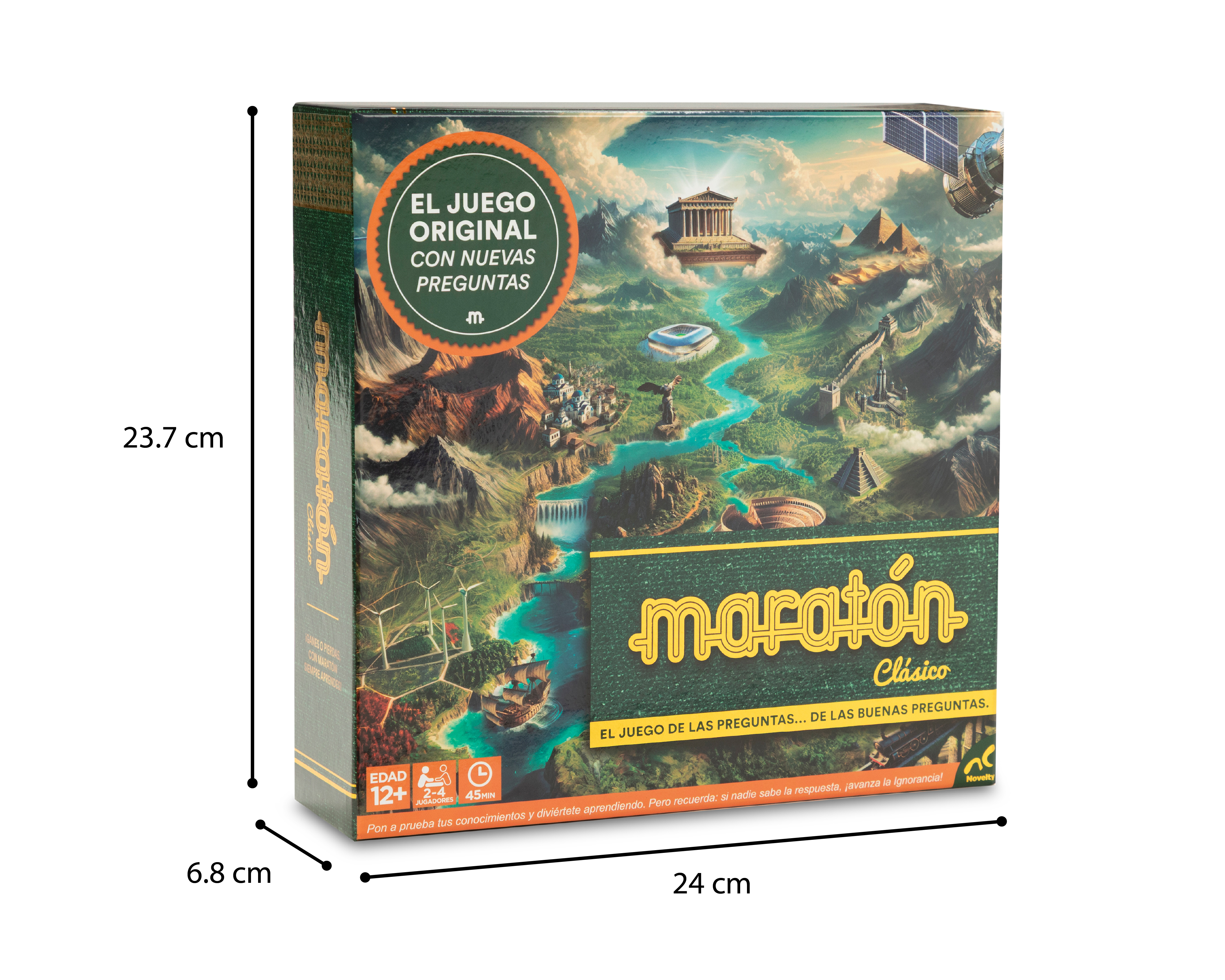 Foto 4 pulgar | Foto 3 | Juego de Mesa Maratón Clásico Novelty