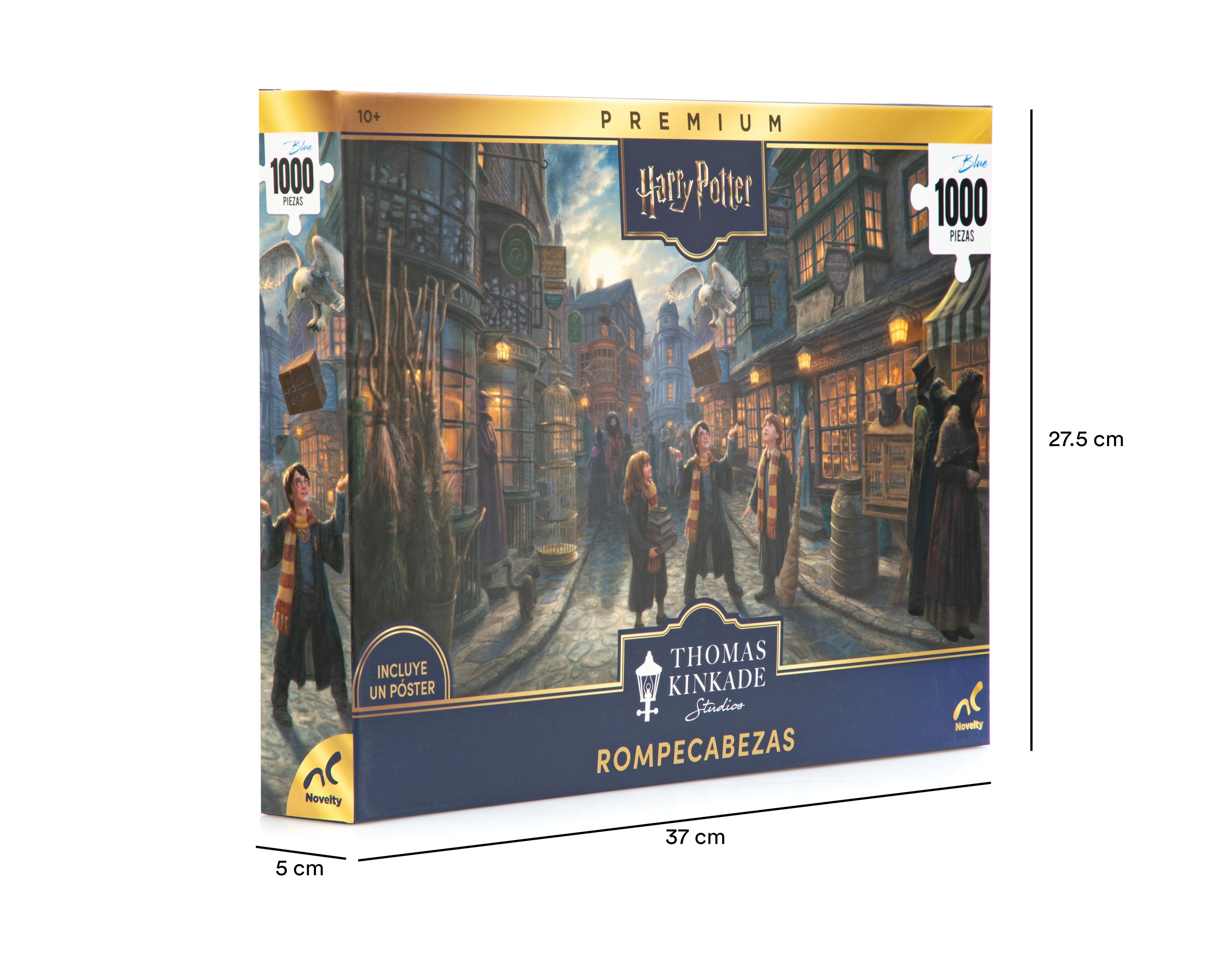 Foto 4 pulgar | Foto 3 | Rompecabezas Harry Potter Thomas Kinkade Novelty 1000 Piezas