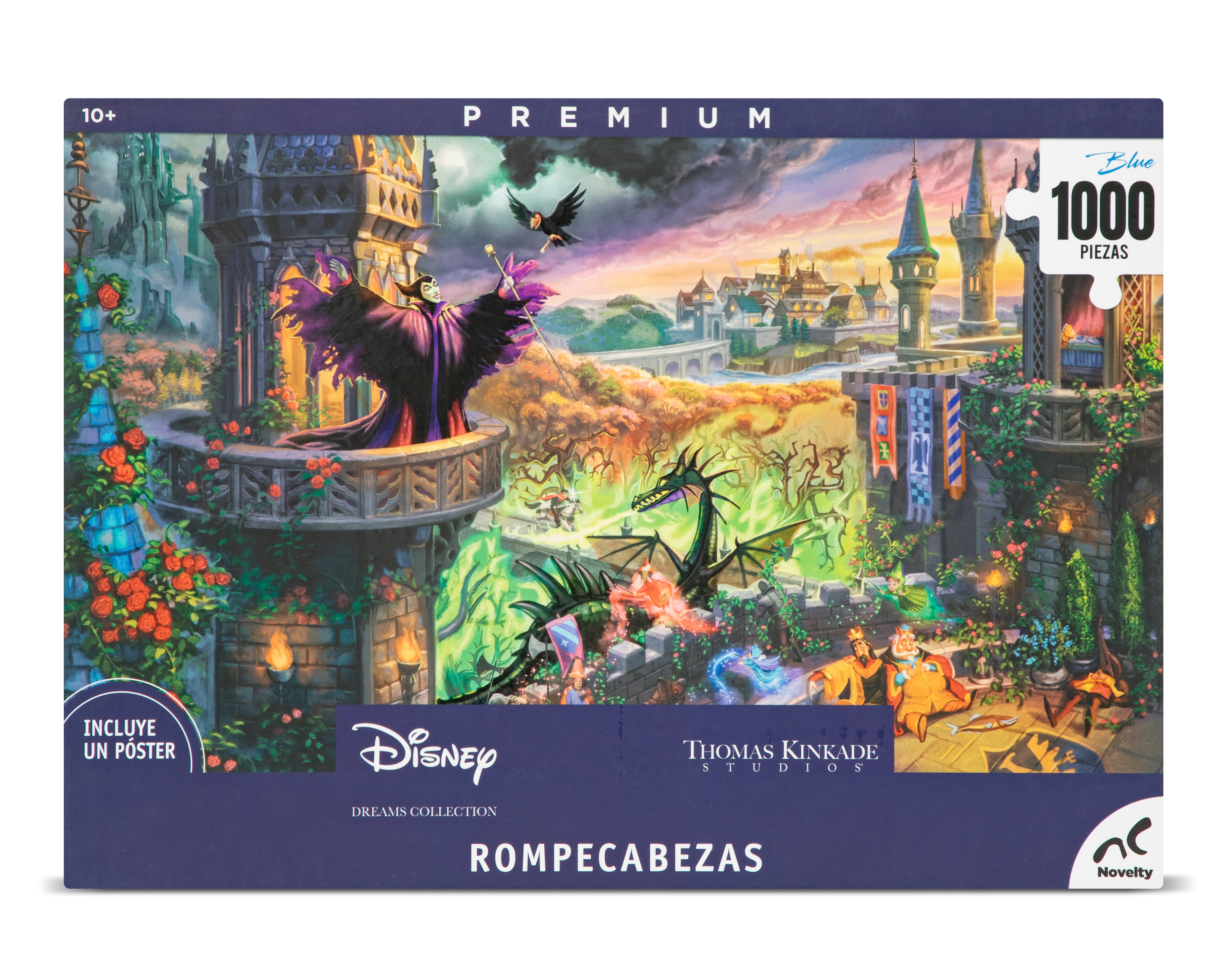 Foto 1 | Foto 1 | Rompecabezas Disney Dreams Collection Thomas Kinkade Novelty 1000 Piezas
