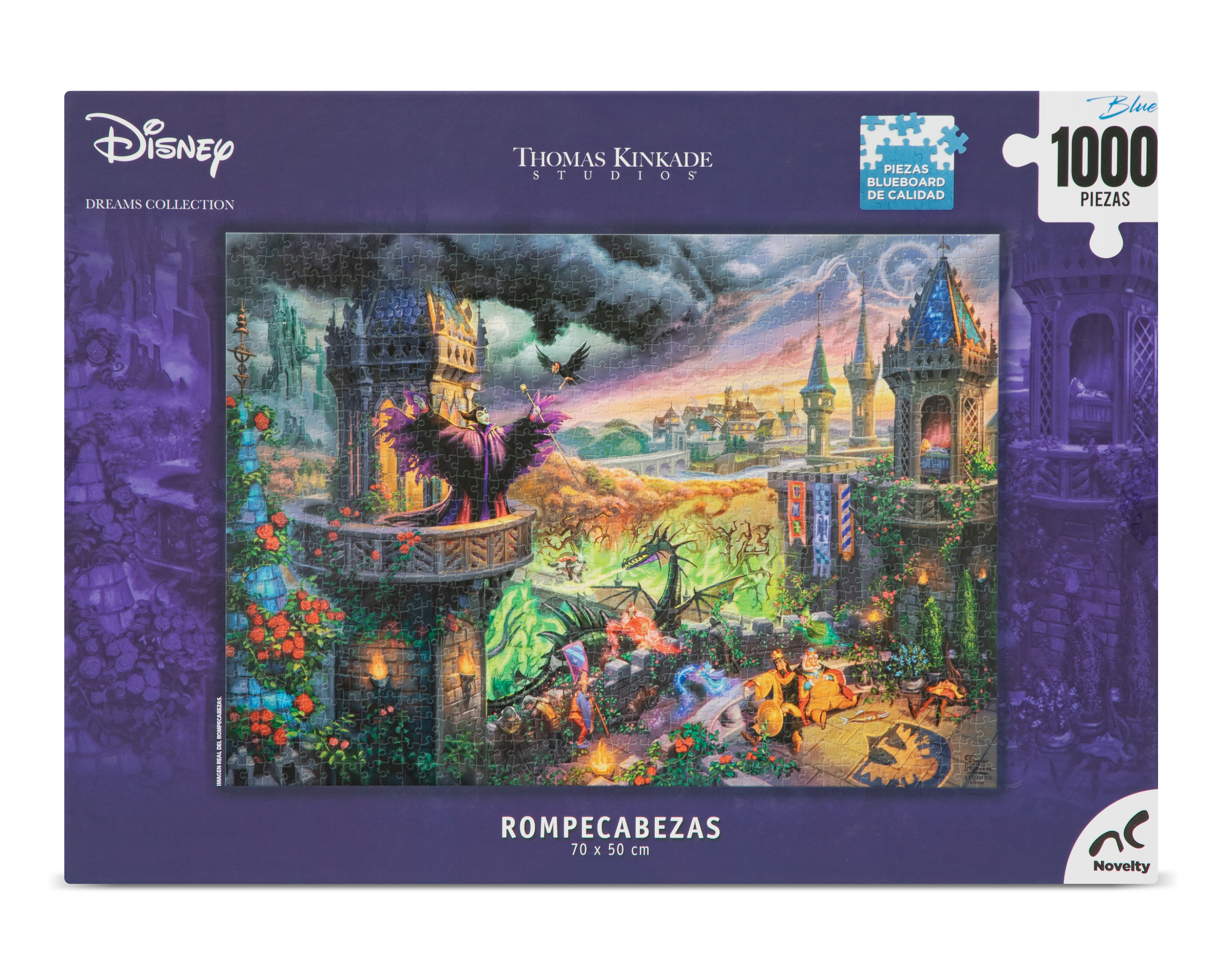 Foto 2 | Foto 2 | Rompecabezas Disney Dreams Collection Thomas Kinkade Novelty 1000 Piezas