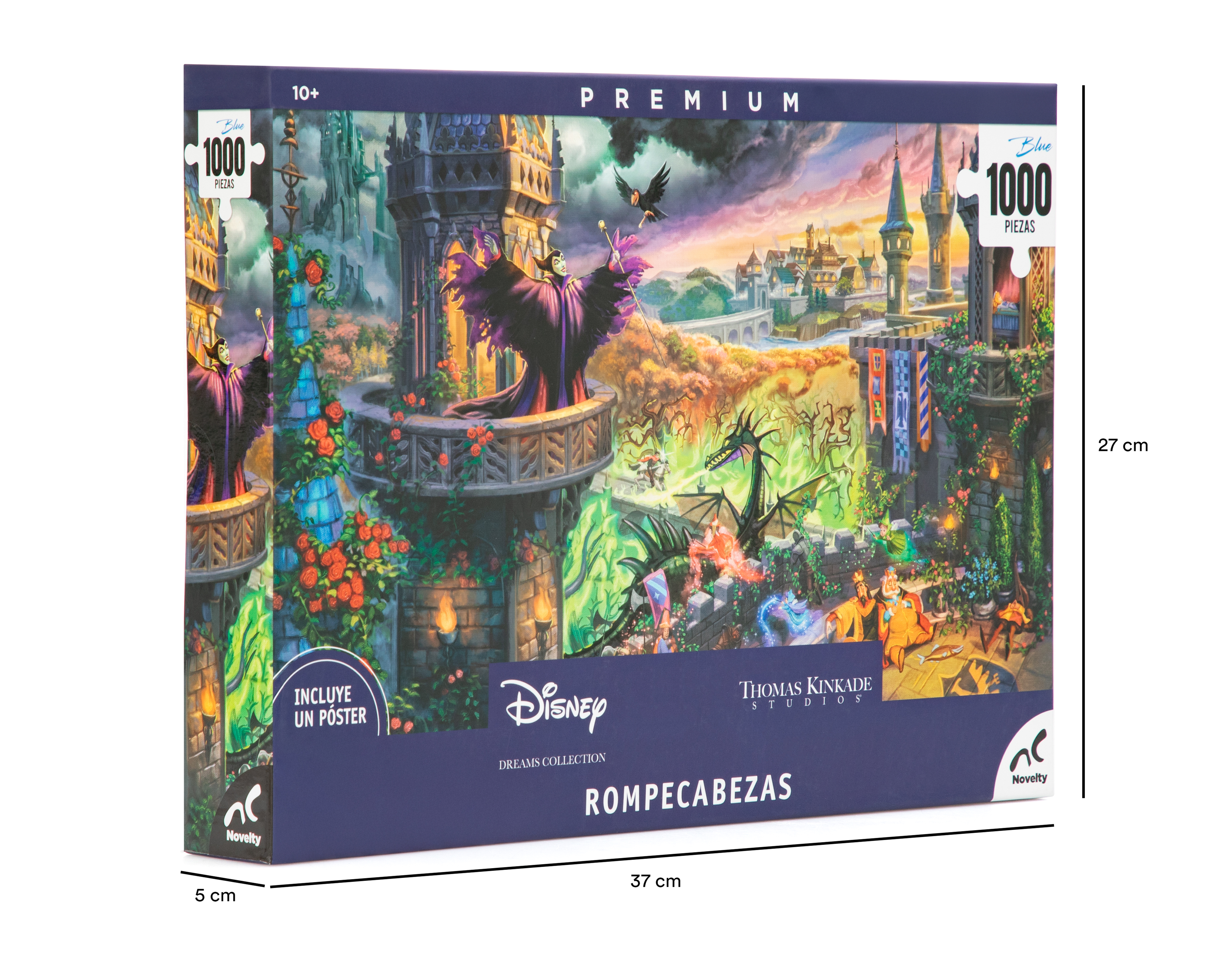 Foto 3 | Foto 3 | Rompecabezas Disney Dreams Collection Thomas Kinkade Novelty 1000 Piezas