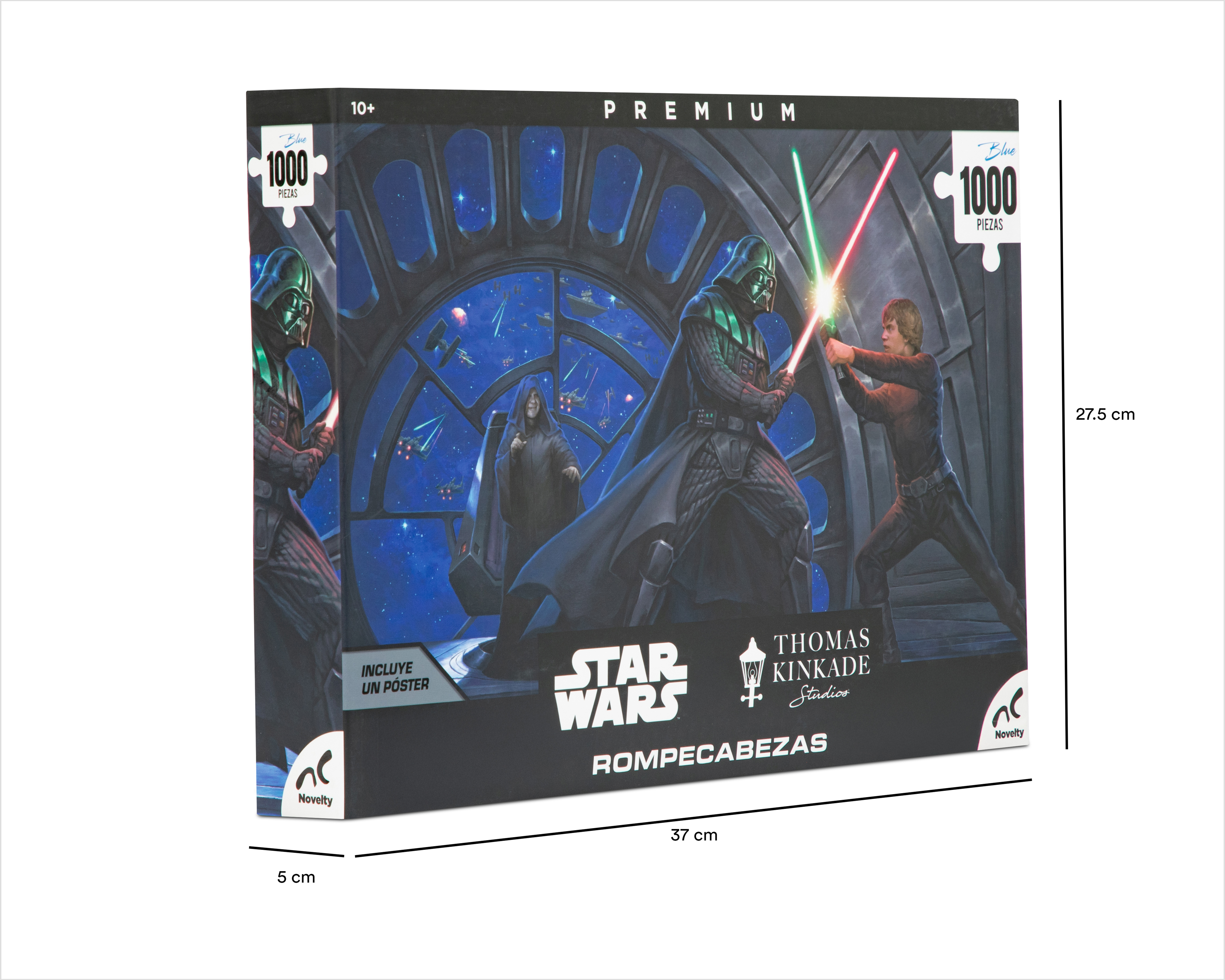 Foto 3 | Foto 3 | Rompecabezas Star Wars Thomas Kinkade Novelty 1000 Piezas