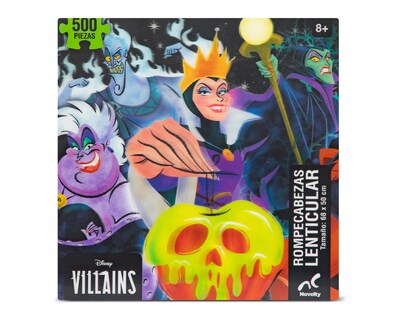 Foto 1 | Foto 1 | Rompecabezas Disney Villanos Lenticular Novelty 500 Piezas