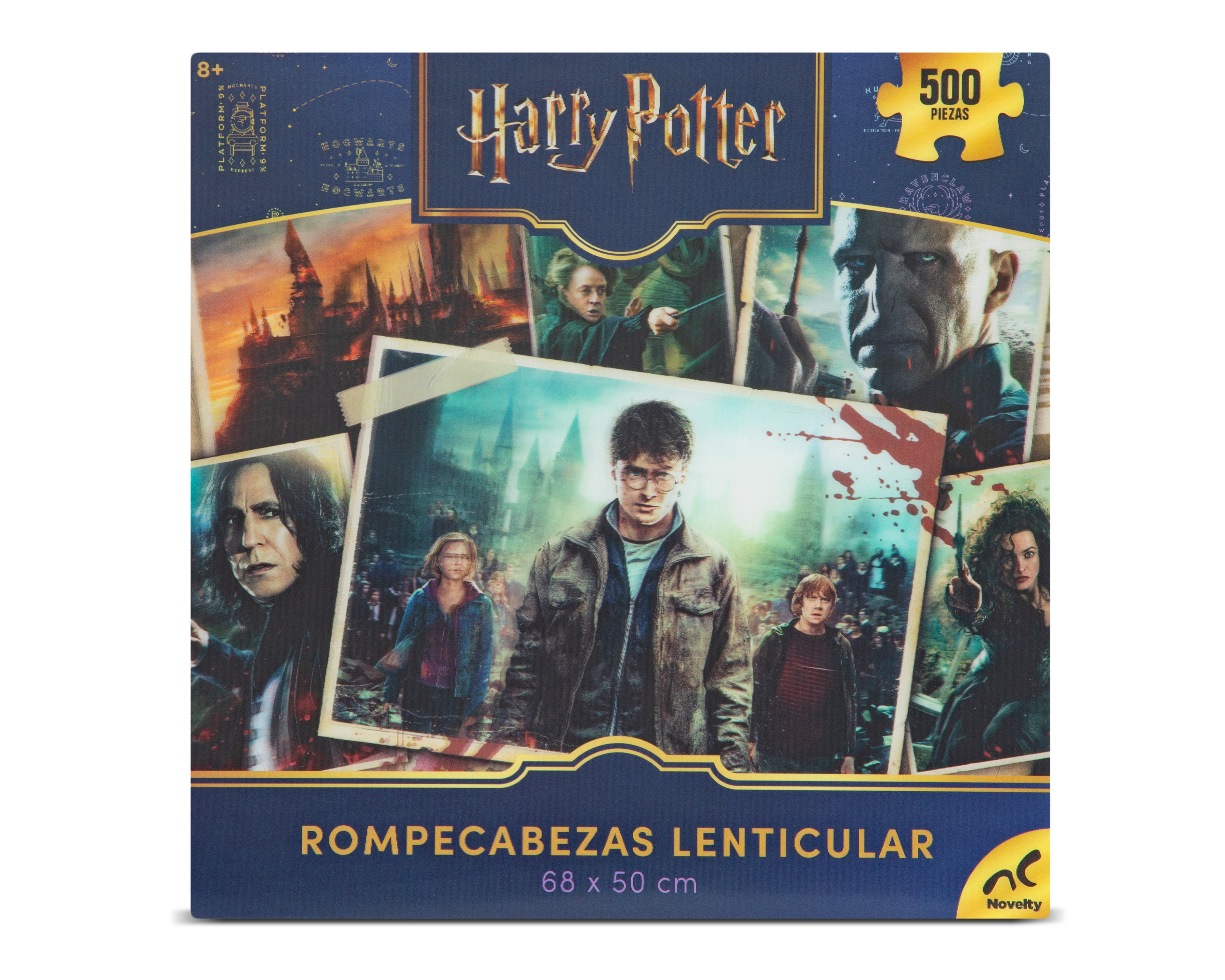 Foto 2 pulgar | Foto 1 | Rompecabezas Harry Potter Lenticular Novelty 500 Piezas