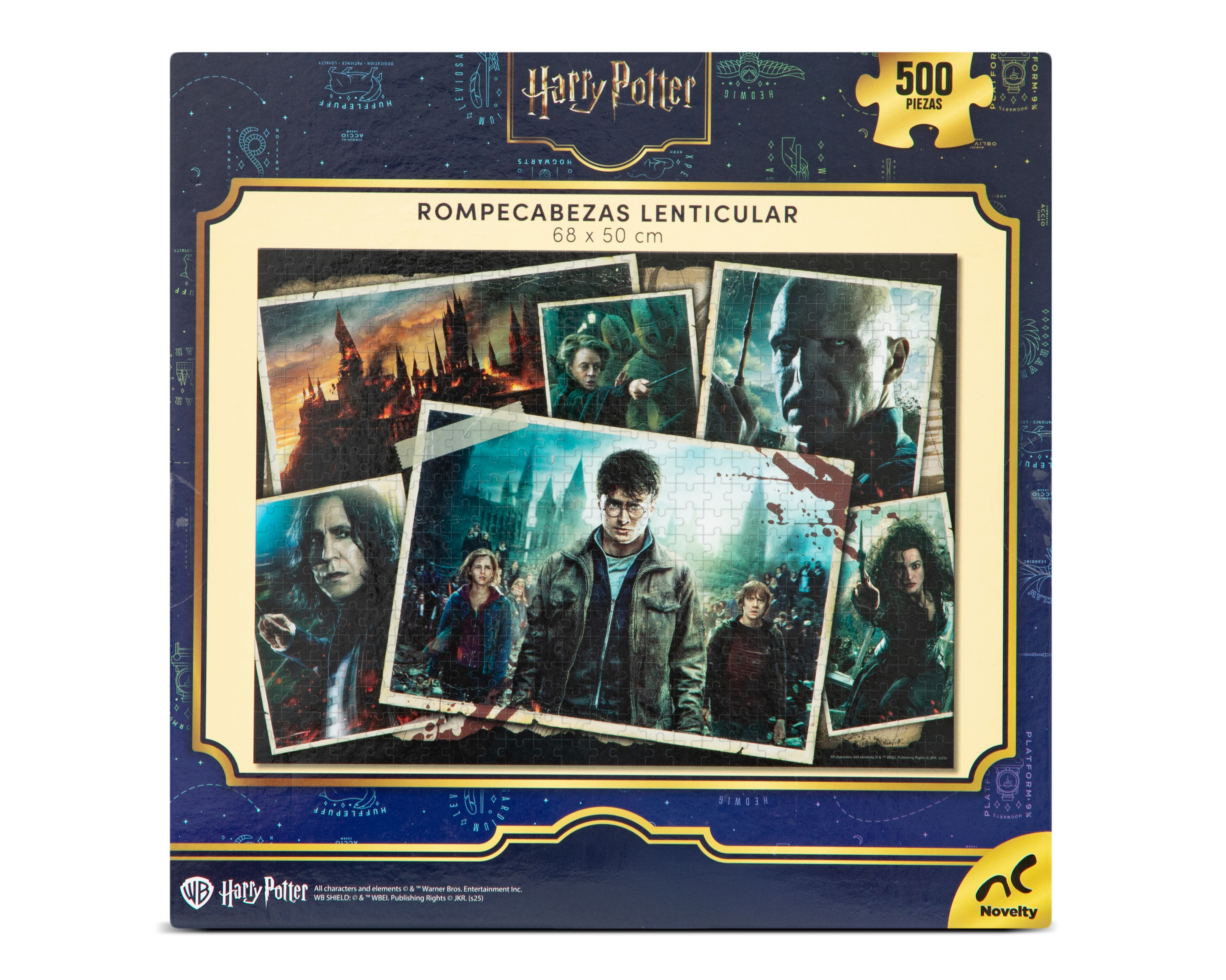 Foto 3 pulgar | Foto 2 | Rompecabezas Harry Potter Lenticular Novelty 500 Piezas
