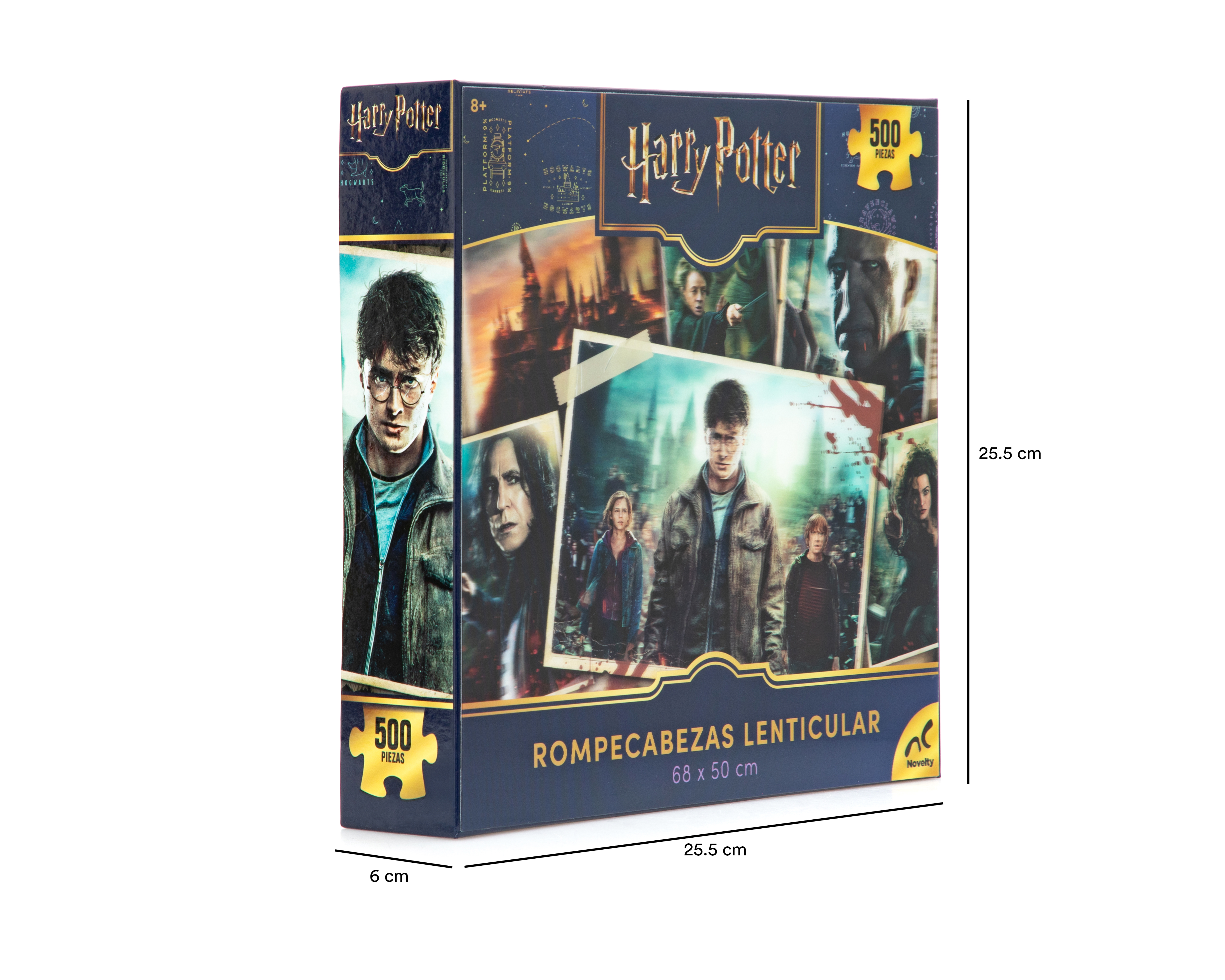 Foto 4 pulgar | Foto 3 | Rompecabezas Harry Potter Lenticular Novelty 500 Piezas