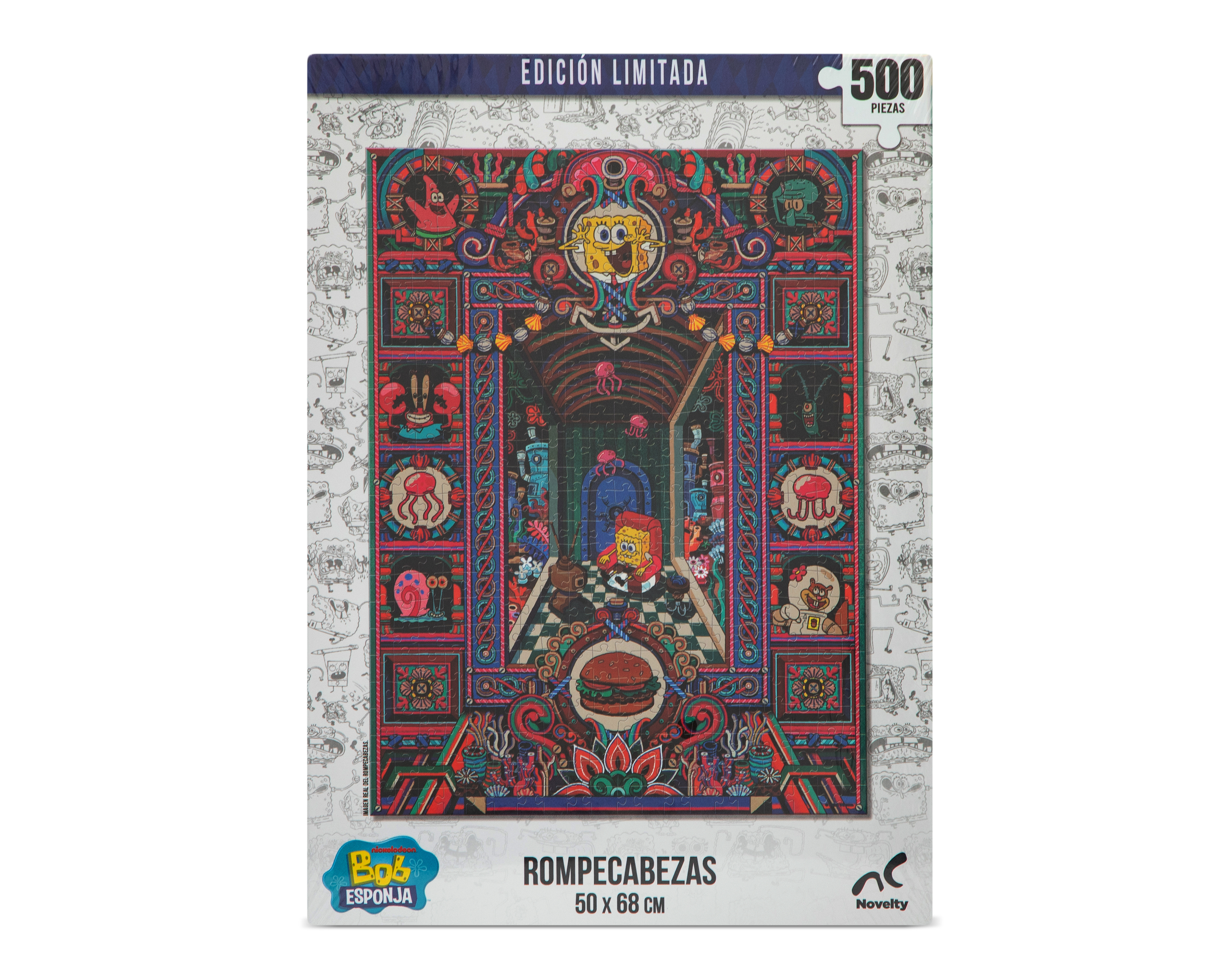 Foto 2 | Foto 2 | Rompecabezas Bob Esponja Novelty 500 Piezas
