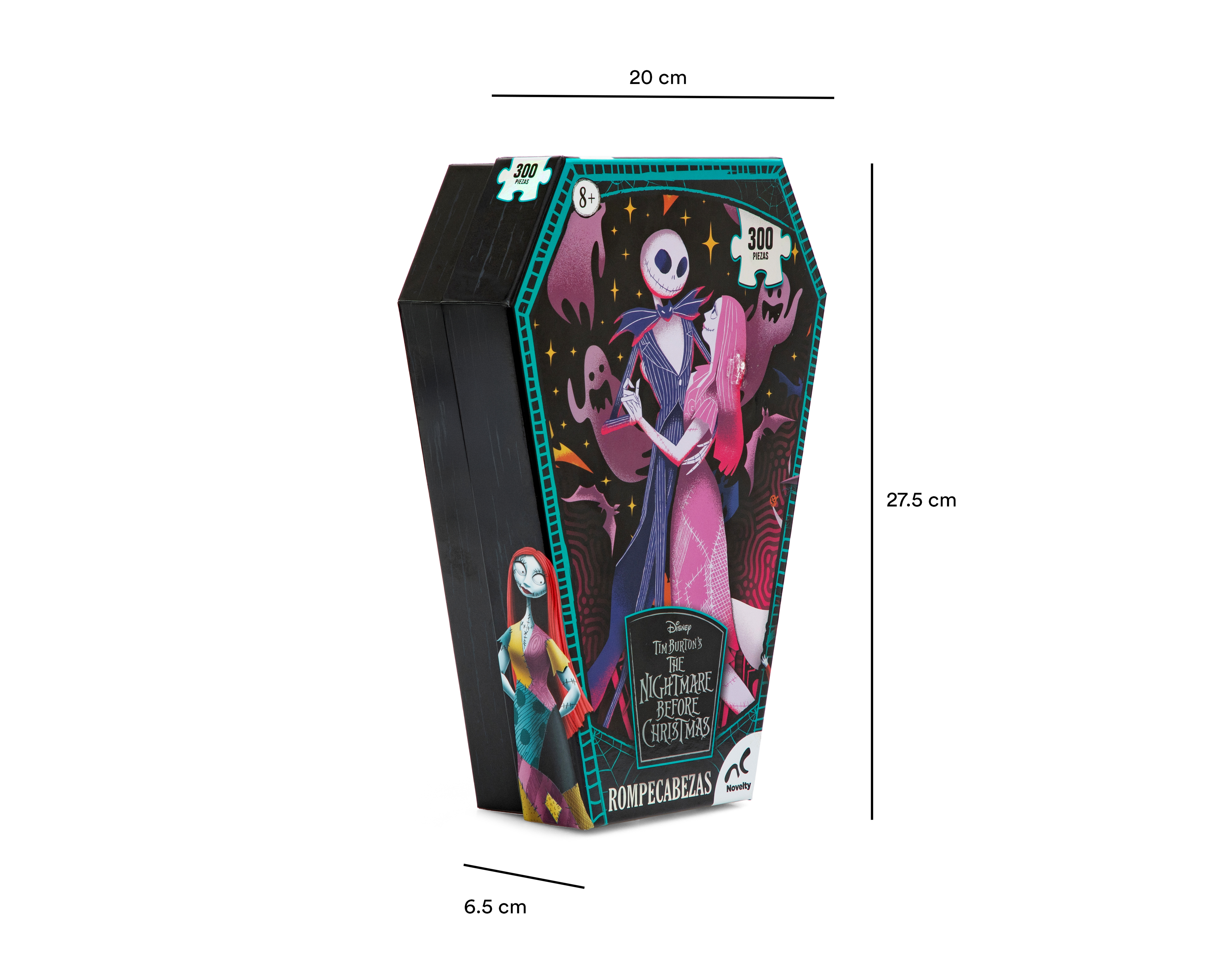 Foto 4 pulgar | Foto 3 | Rompecabezas The Nightmare Before Christmas Novelty 300 Piezas