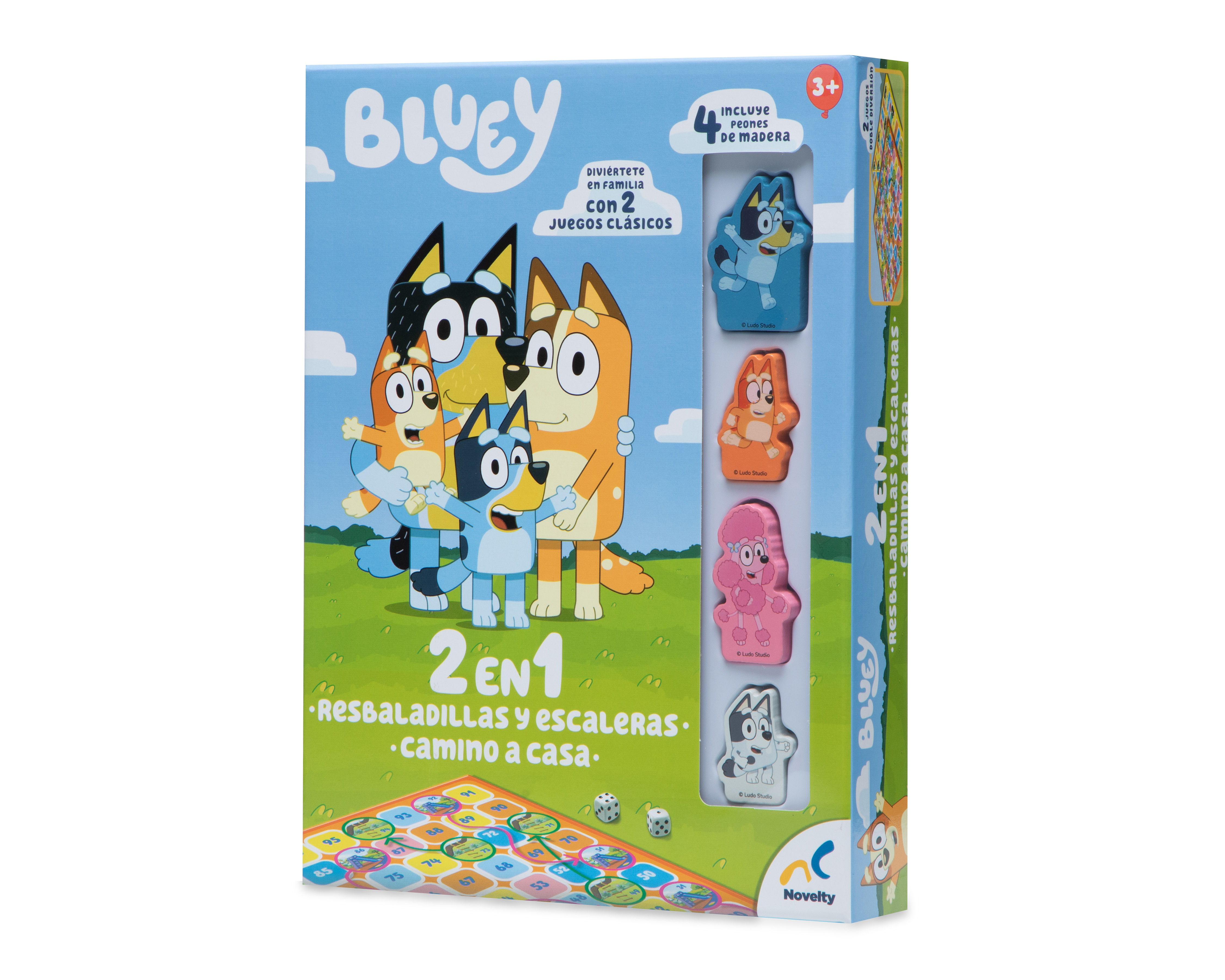 Foto 3 | Foto 3 | Juego de Mesa Resbaladillas y Escaleras Bluey Novelty