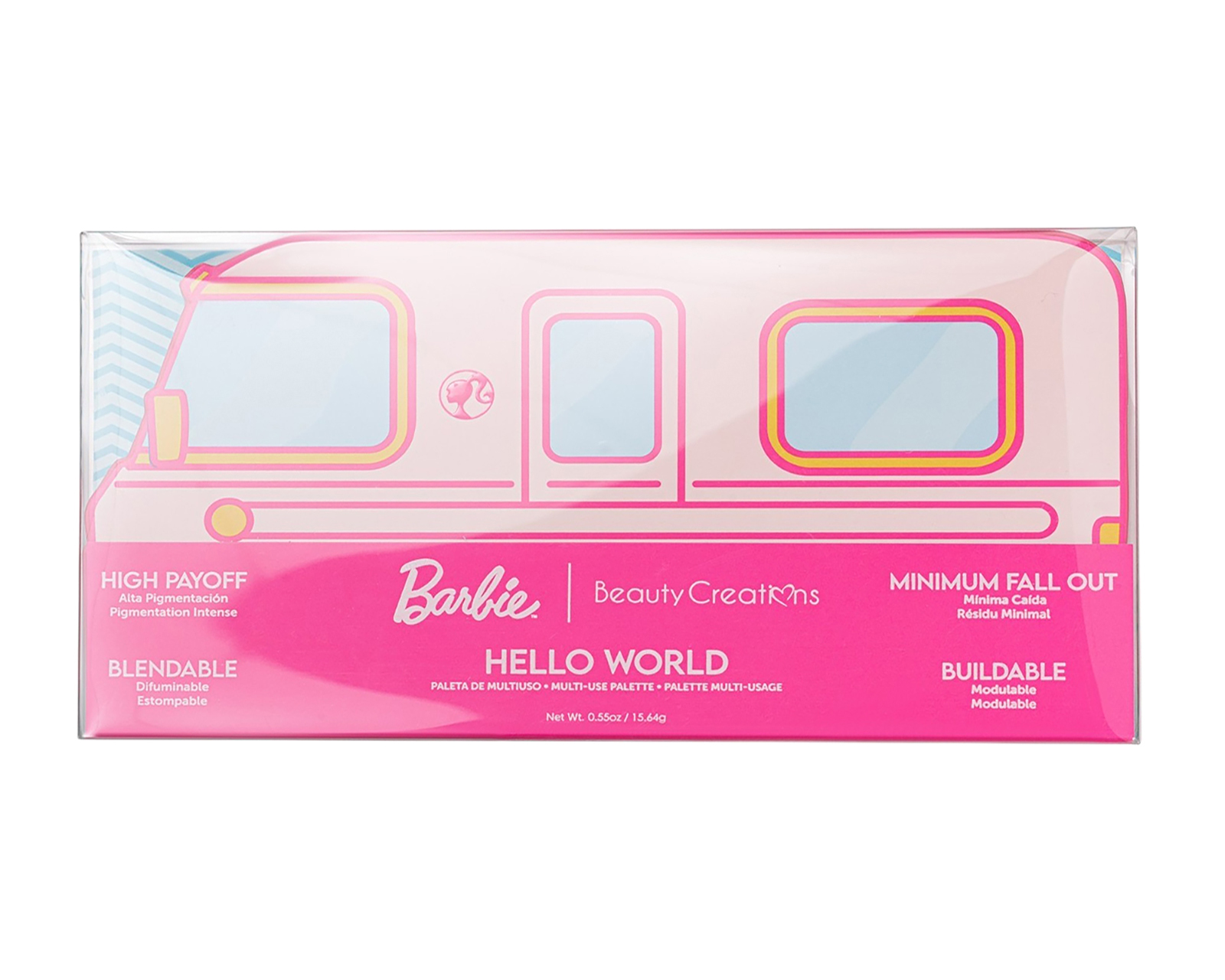 Foto 4 pulgar | Foto 3 | Kit de Sombras Barbie Hello World