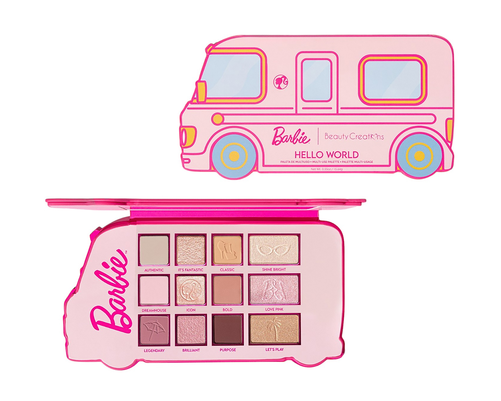 Foto 5 pulgar | Foto 4 | Kit de Sombras Barbie Hello World