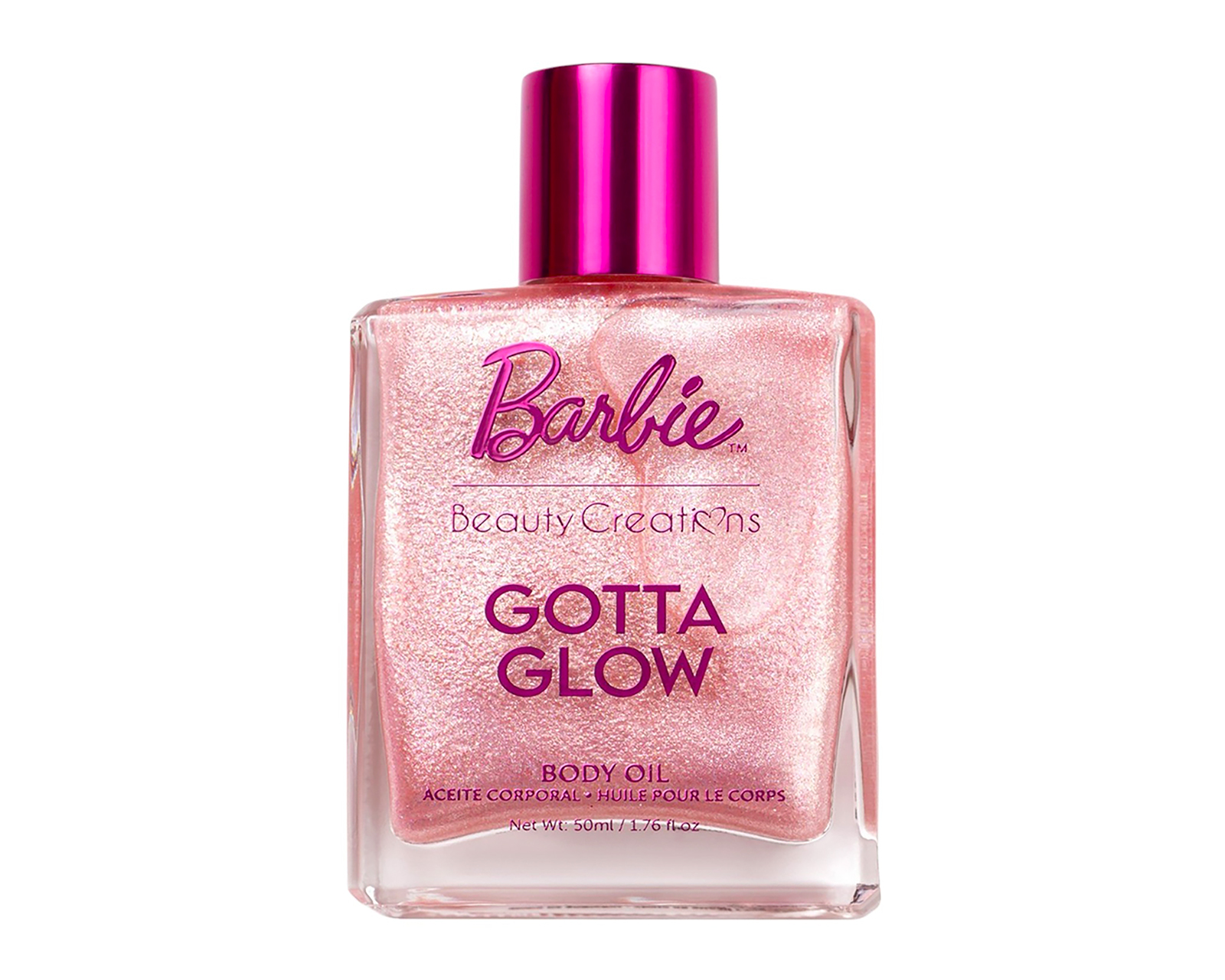 Foto 2 pulgar | Foto 1 | Aceite Corporal Gotta Glow Beauty Creations por Barbie 50 ml