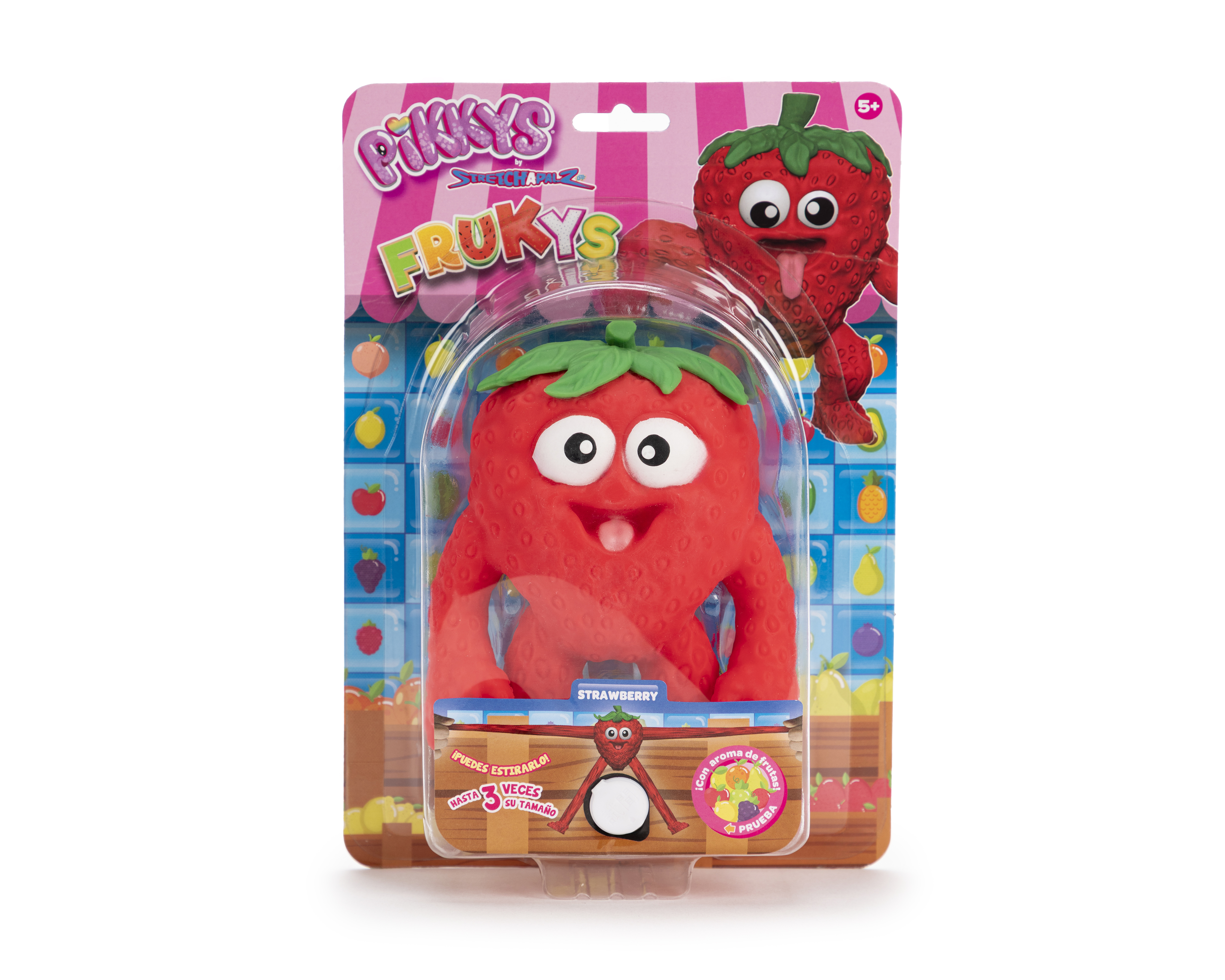 Figura de Fresa Estirable Pikkys Frukys