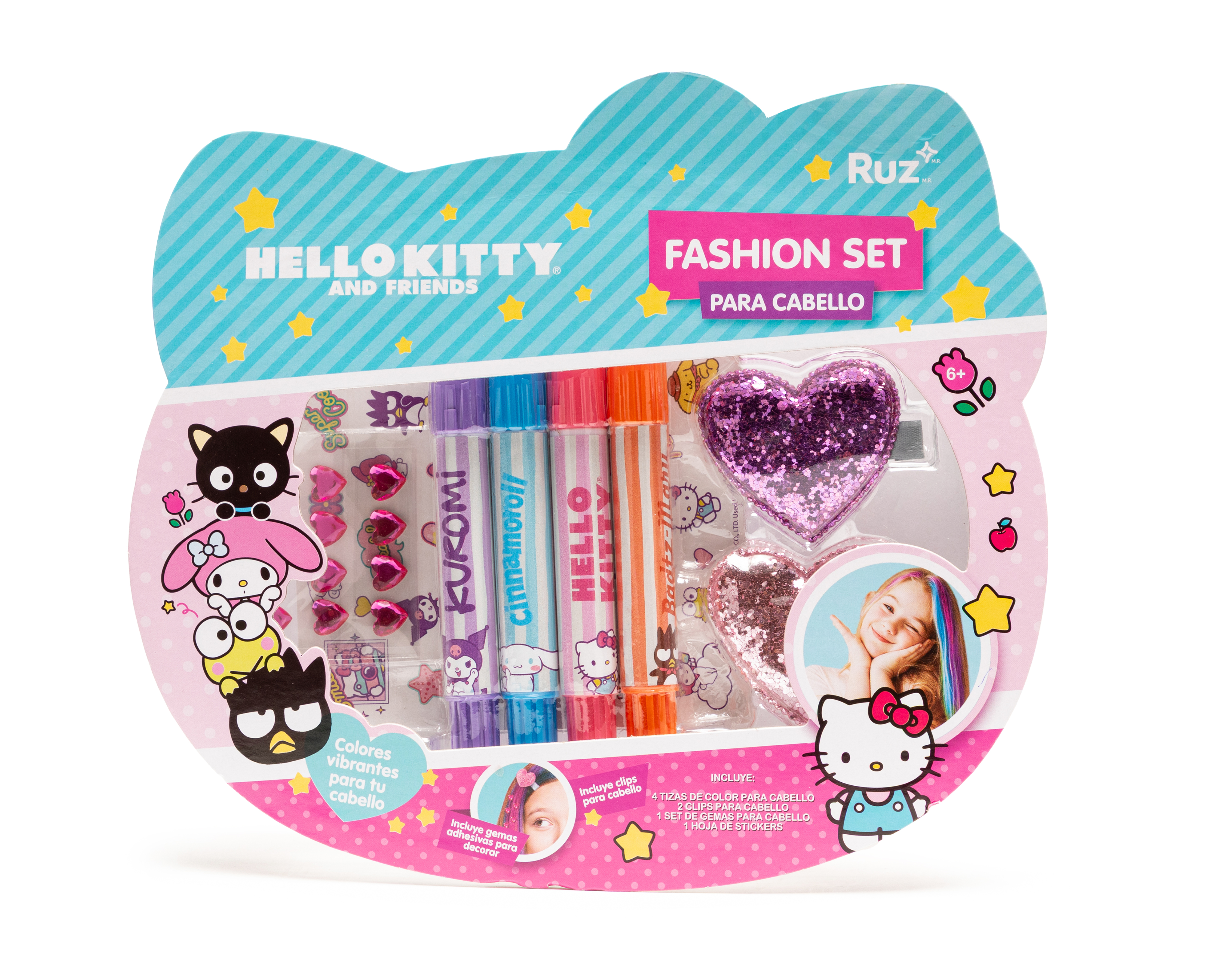 Foto 1 | Foto 1 | Set de Belleza Hello Kitty 8 Piezas