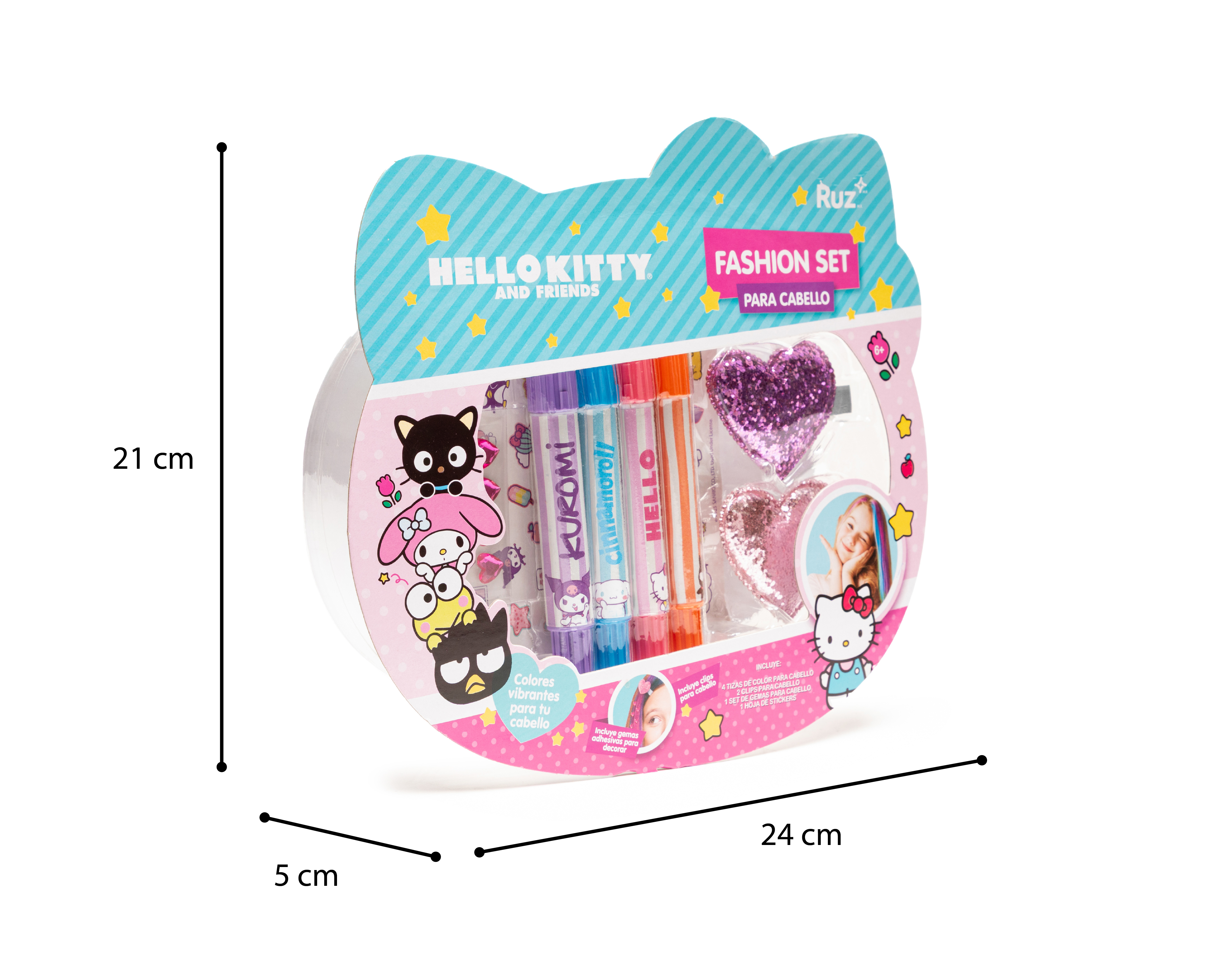 Foto 4 pulgar | Foto 3 | Set de Belleza Hello Kitty 8 Piezas