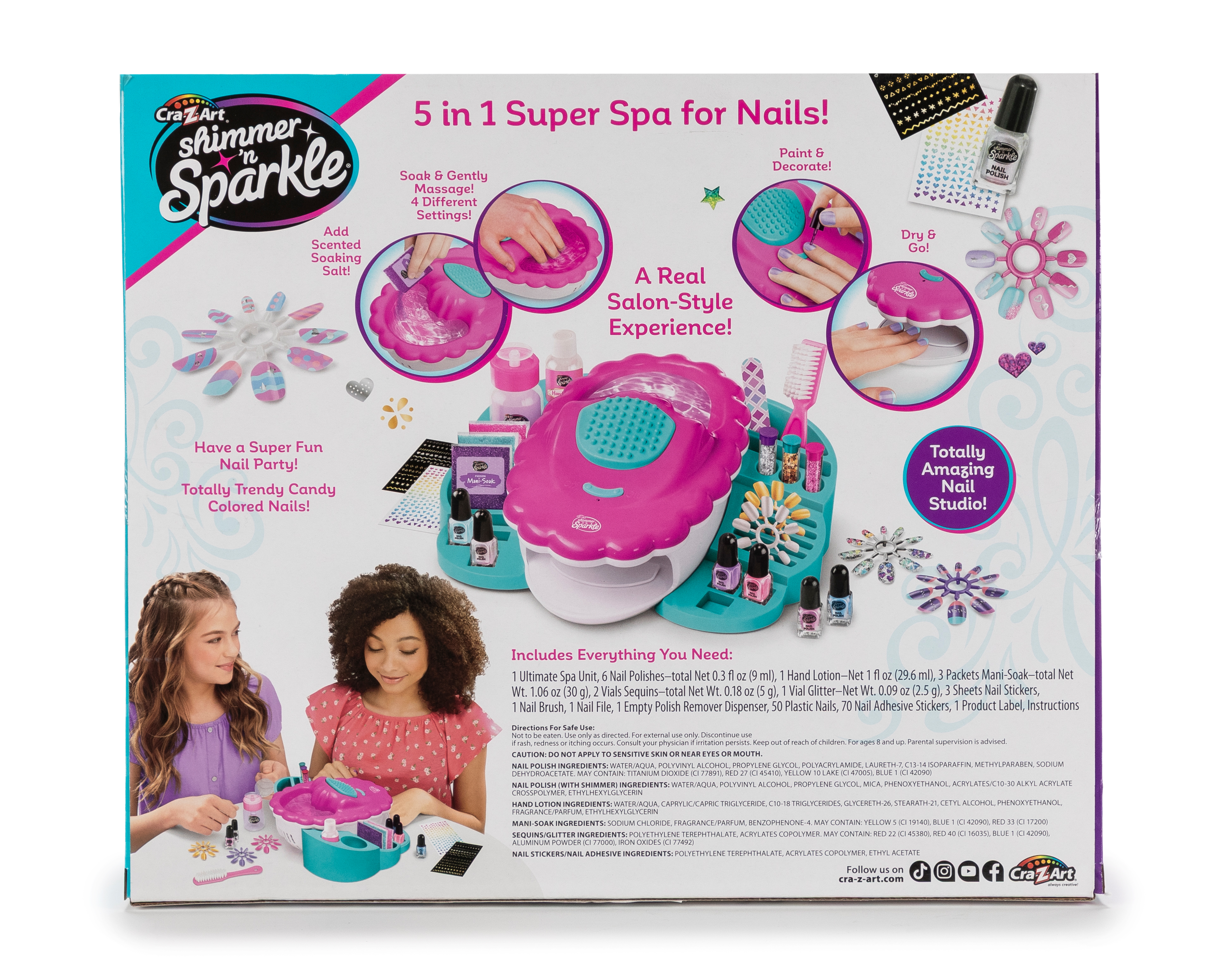 Foto 5 | Foto 5 | Estudio de Uñas Shimmer 'N Sparkle The Real Ultimate Nail Spa 5 en 1