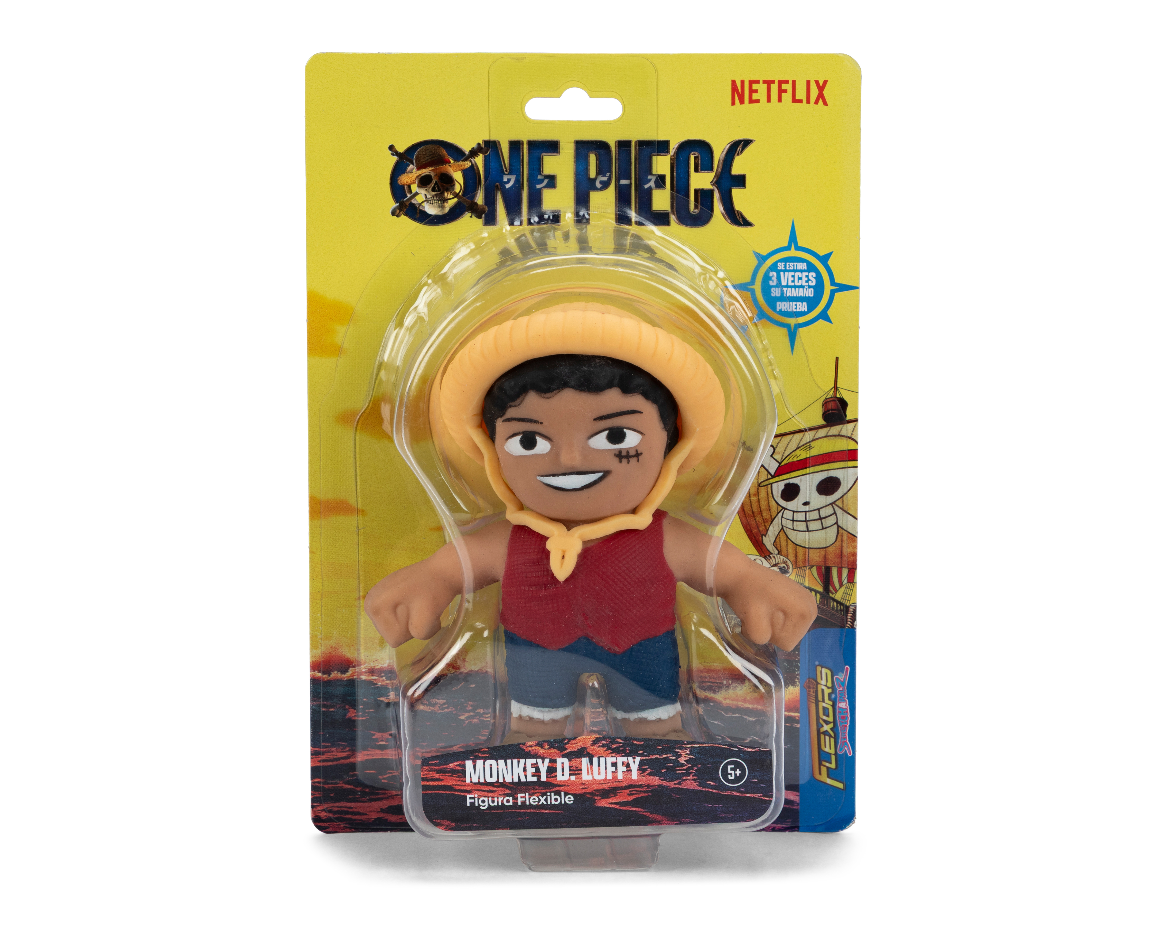 Monkey D. Luffy Figura de Acción Flexors