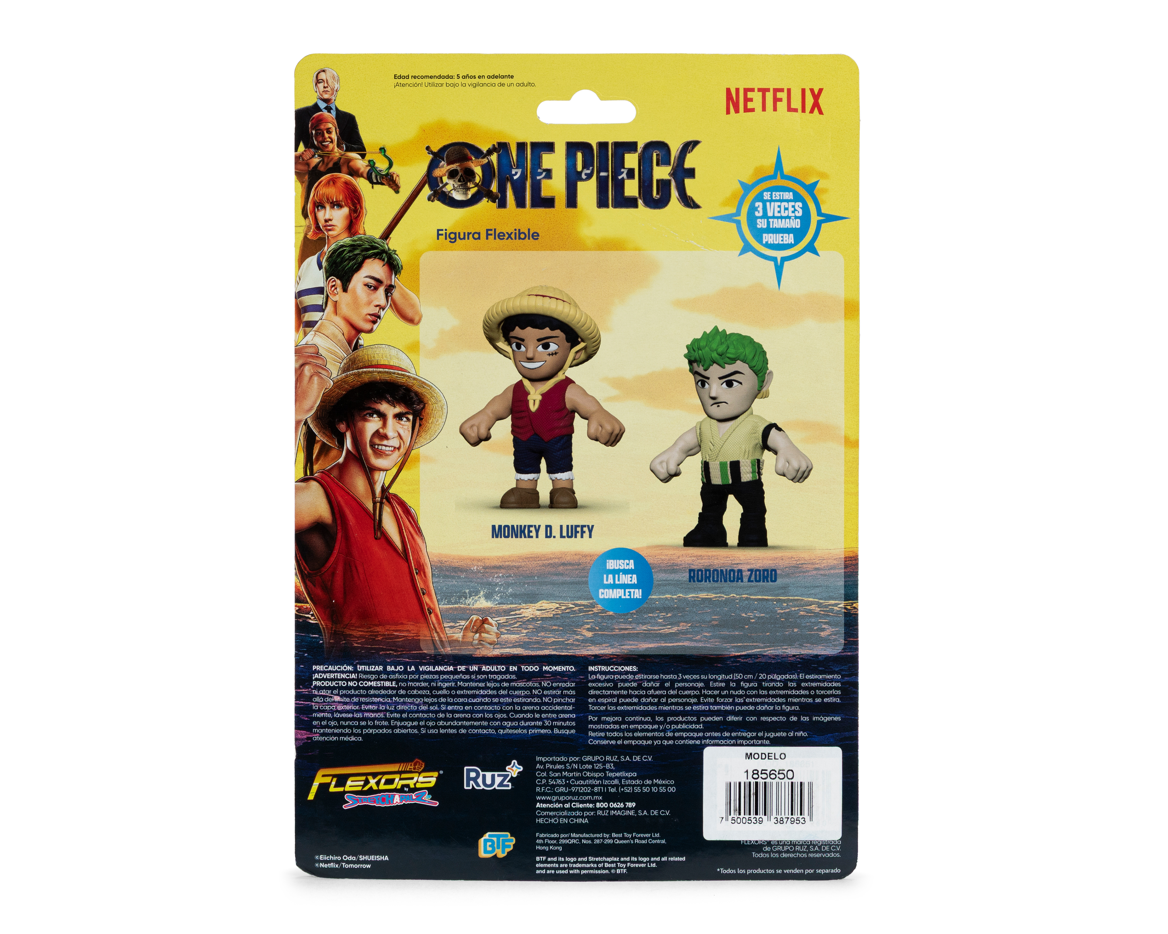 Foto 3 pulgar | Foto 2 | Monkey D. Luffy Figura de Acción Flexors