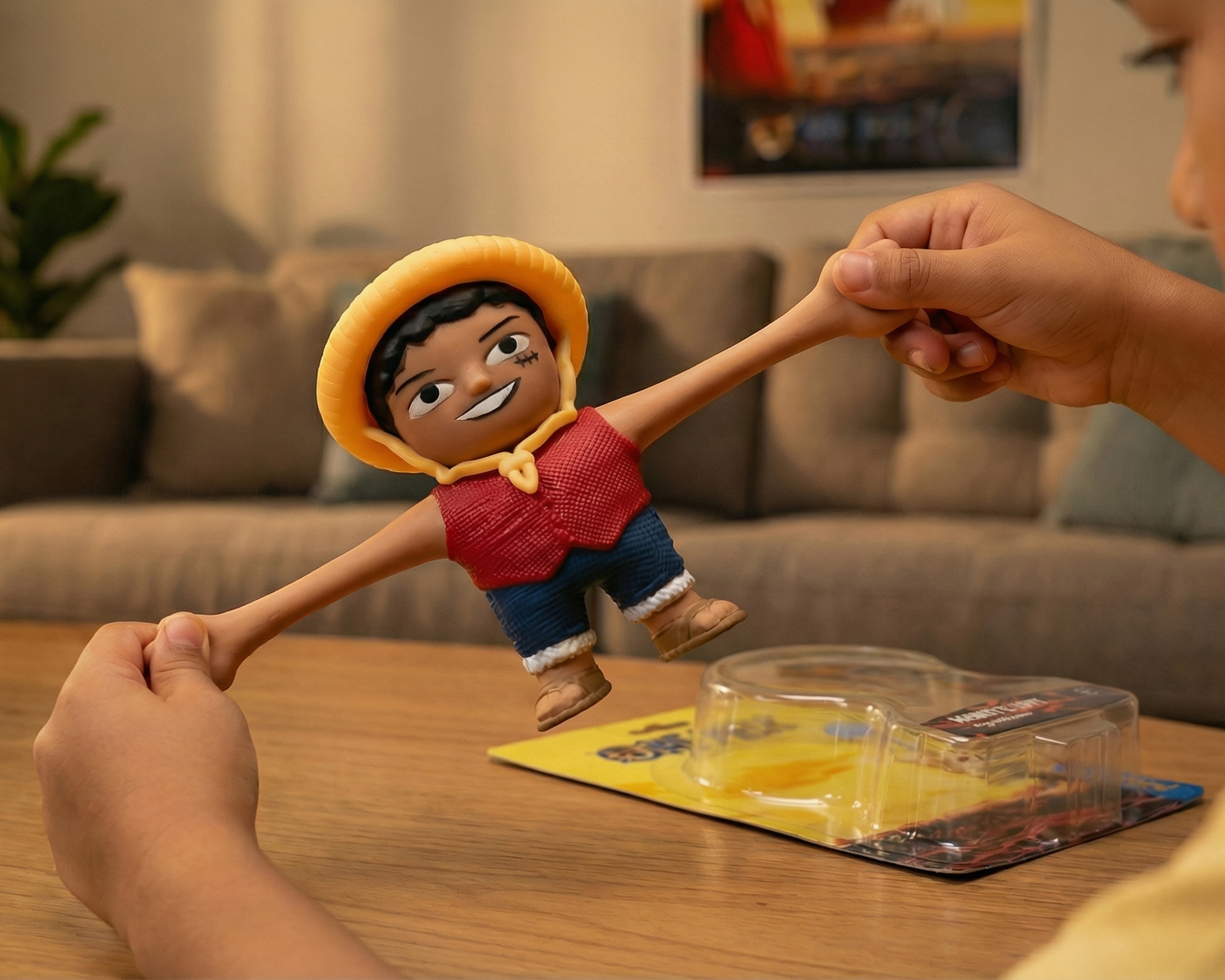 Foto 4 | Foto 4 | Monkey D. Luffy Figura de Acción Flexors