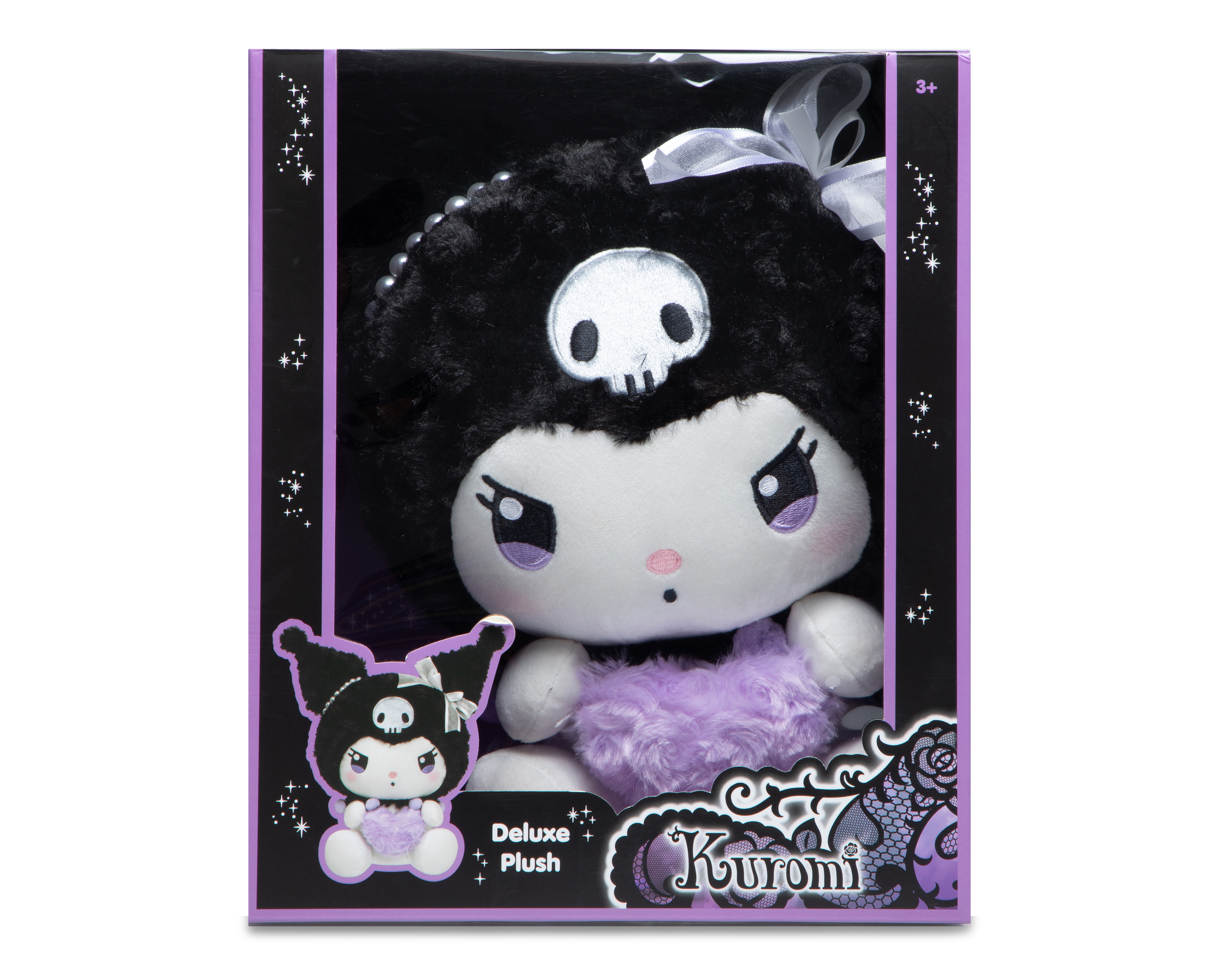 Foto 5 pulgar | Foto 4 | Peluche Kuromi Deluxe Black