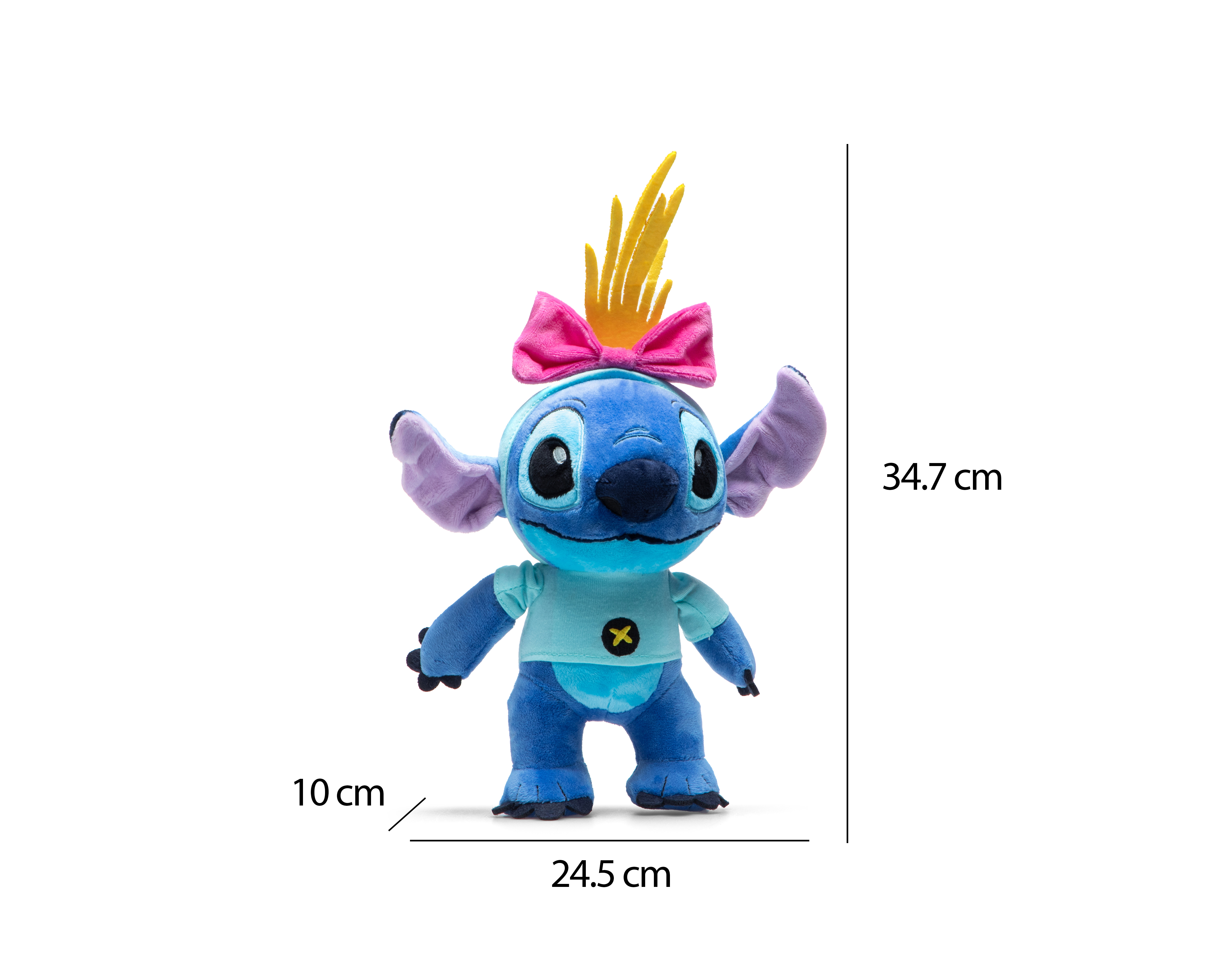 Foto 5 pulgar | Foto 4 | Stitch de Peluche Disney Multicolor