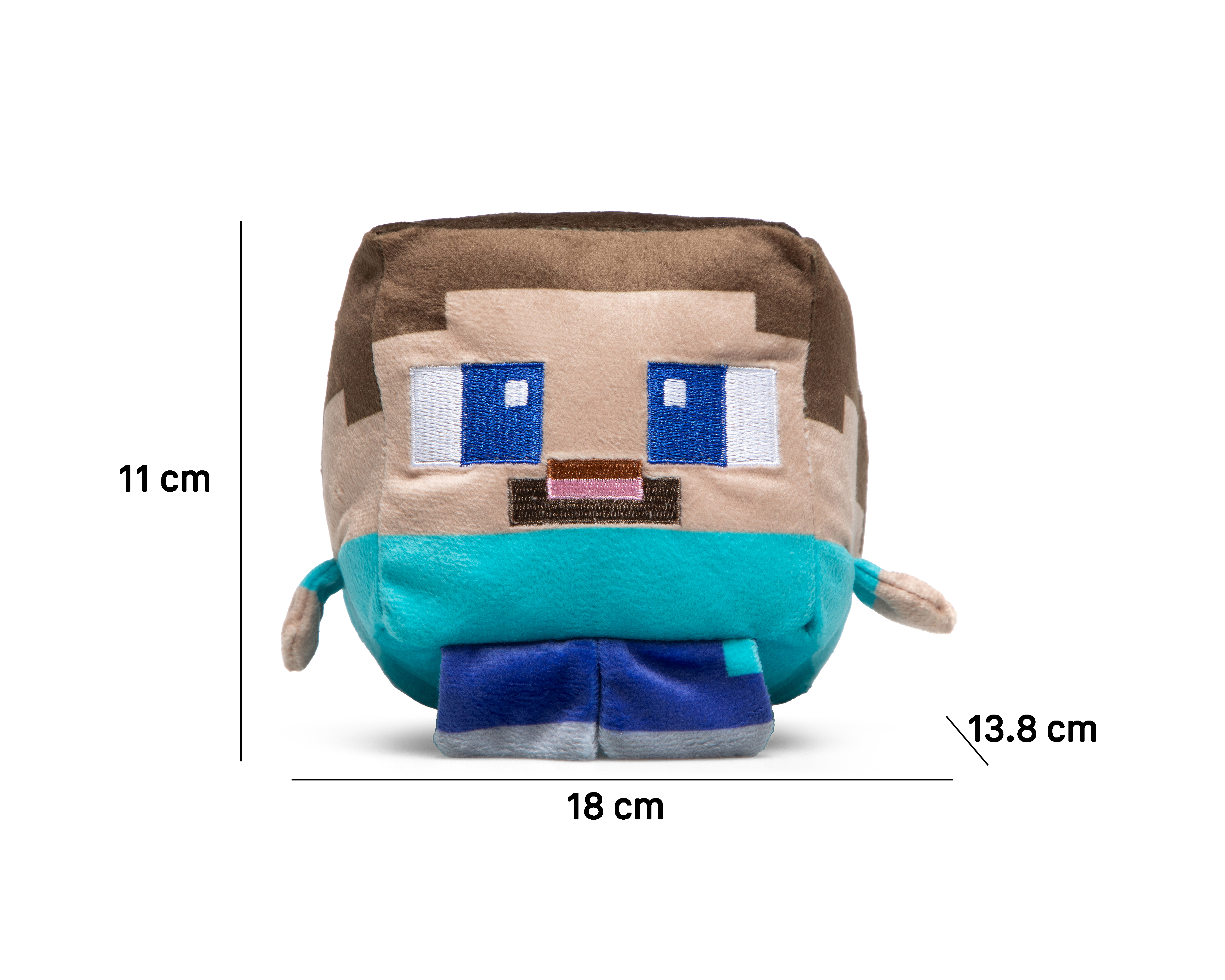 Foto 5 pulgar | Foto 4 | Steve de Peluche Minecraft Multicolor