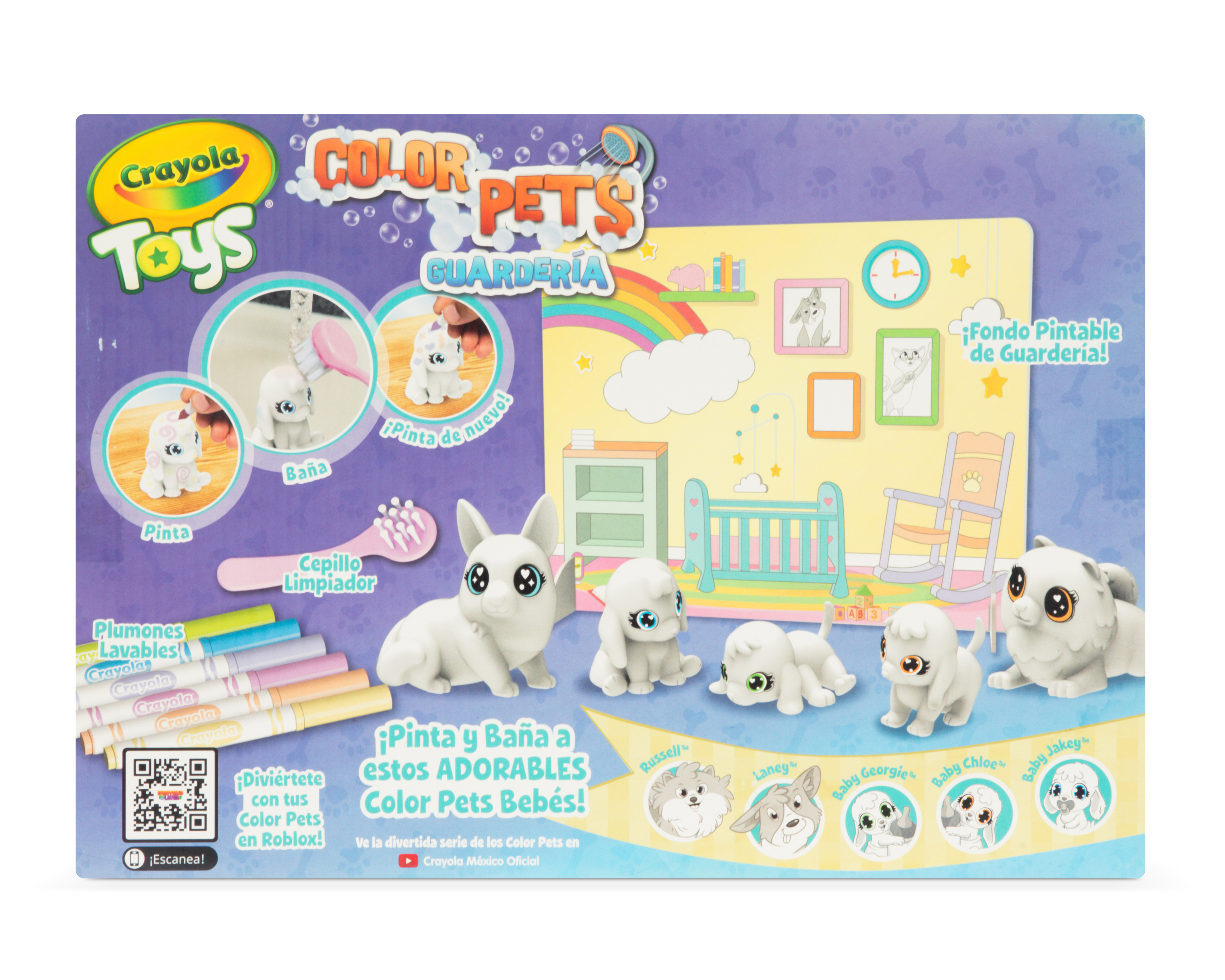 Foto 5 pulgar | Foto 4 | Juguete Color Pets Crayola Guardería 13 Piezas