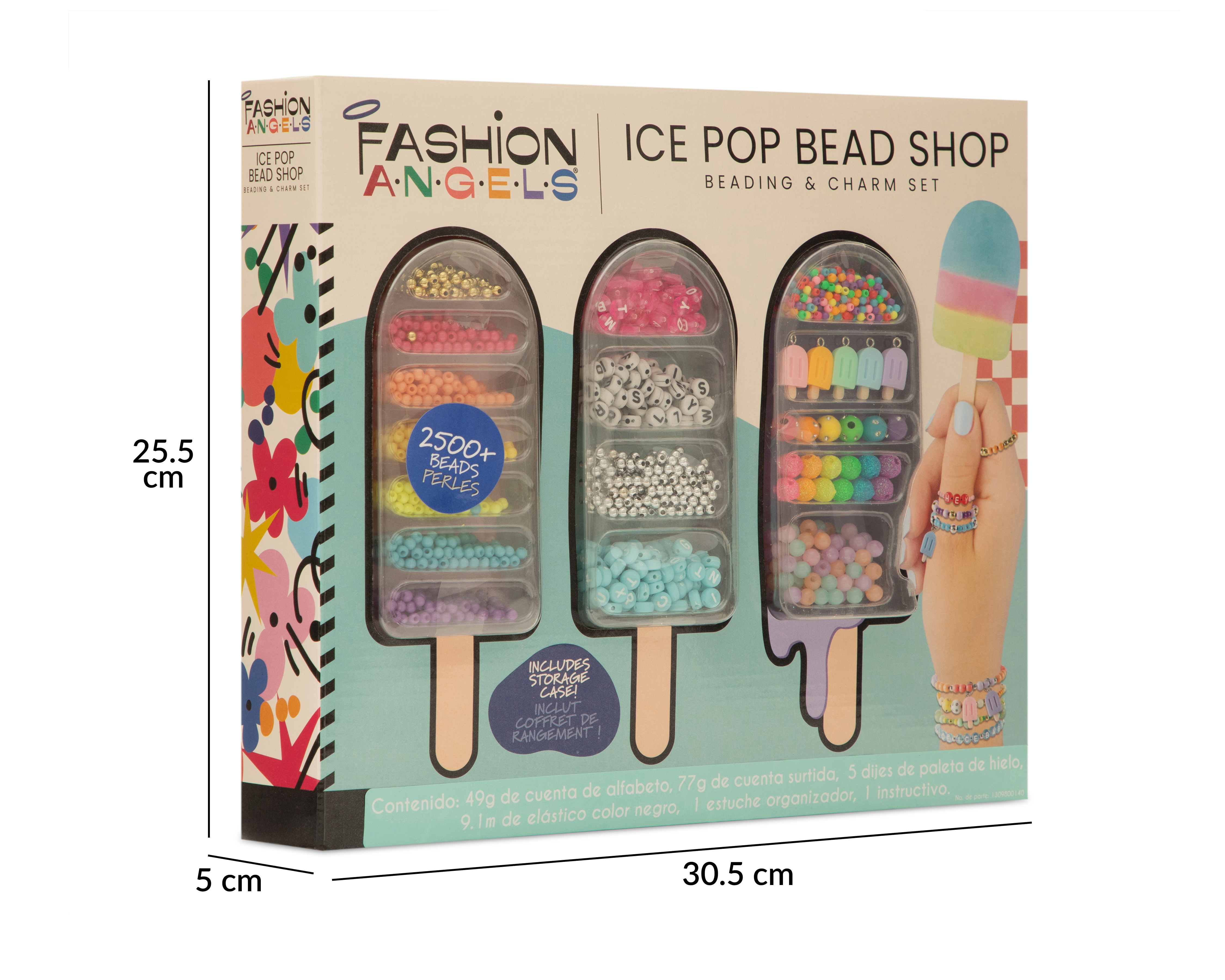 Foto 3 | Foto 3 | Kit para Hacer Pulseras y Anillos Crayola Fashion Angels Ice Pop Bead Shop
