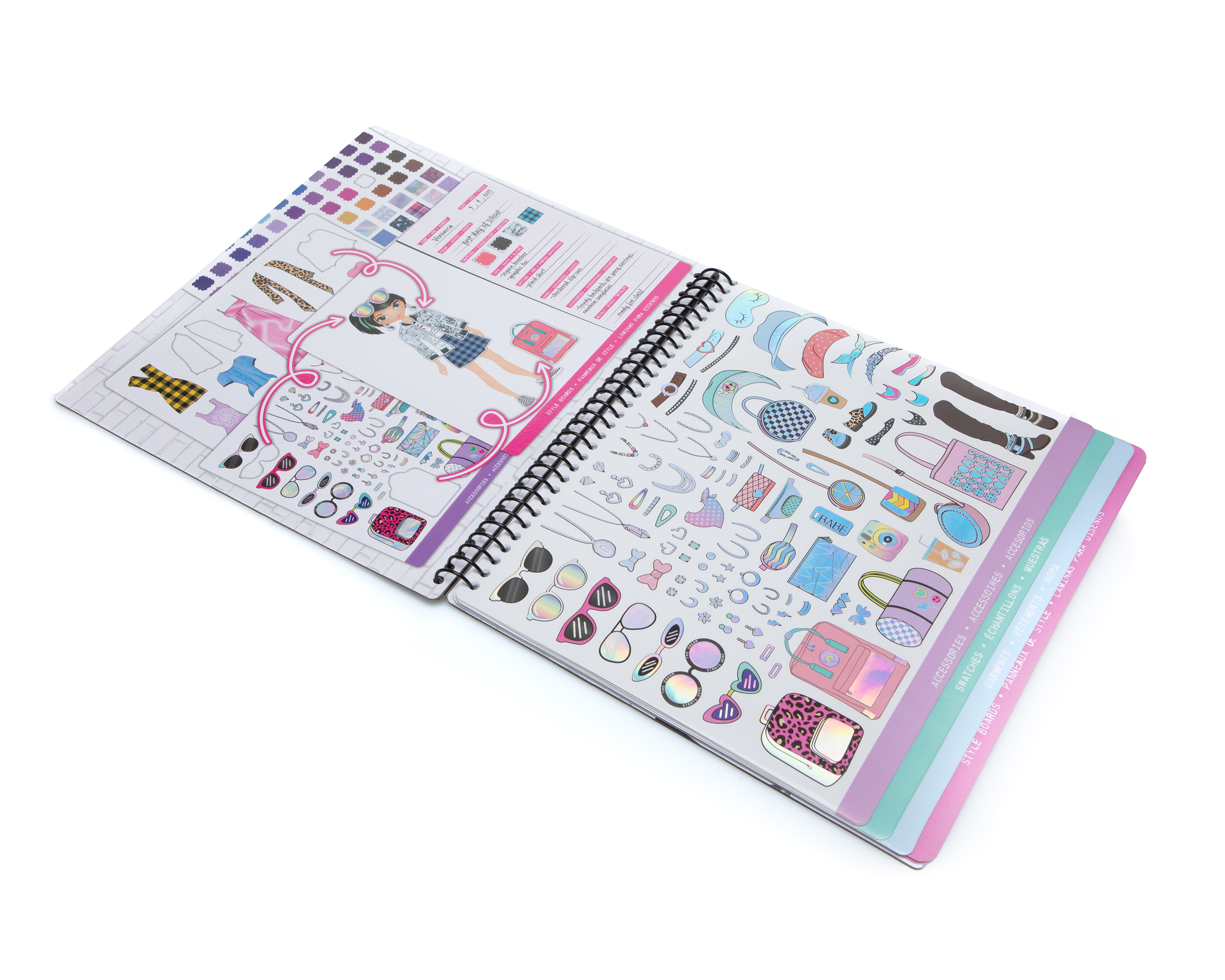 Foto 3 | Foto 3 | Set de Sticker Stylist Crayola Fashion Angels