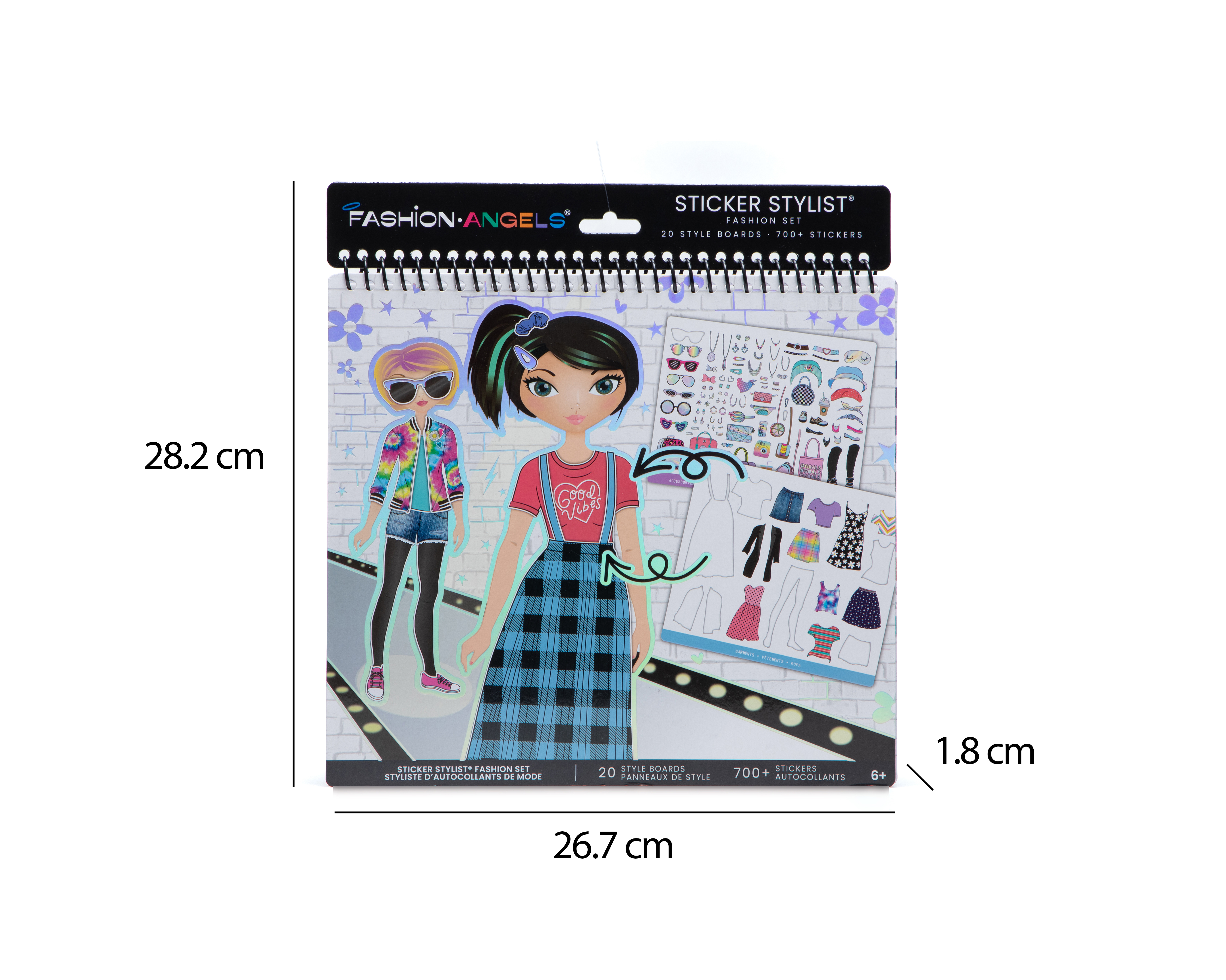 Foto 5 | Foto 5 | Set de Sticker Stylist Crayola Fashion Angels