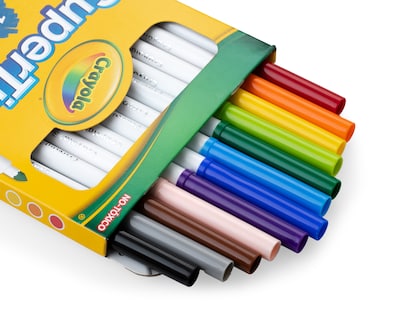 Foto 2 | Foto 2 | Plumones Crayola SuperTips Lavables 12 Piezas