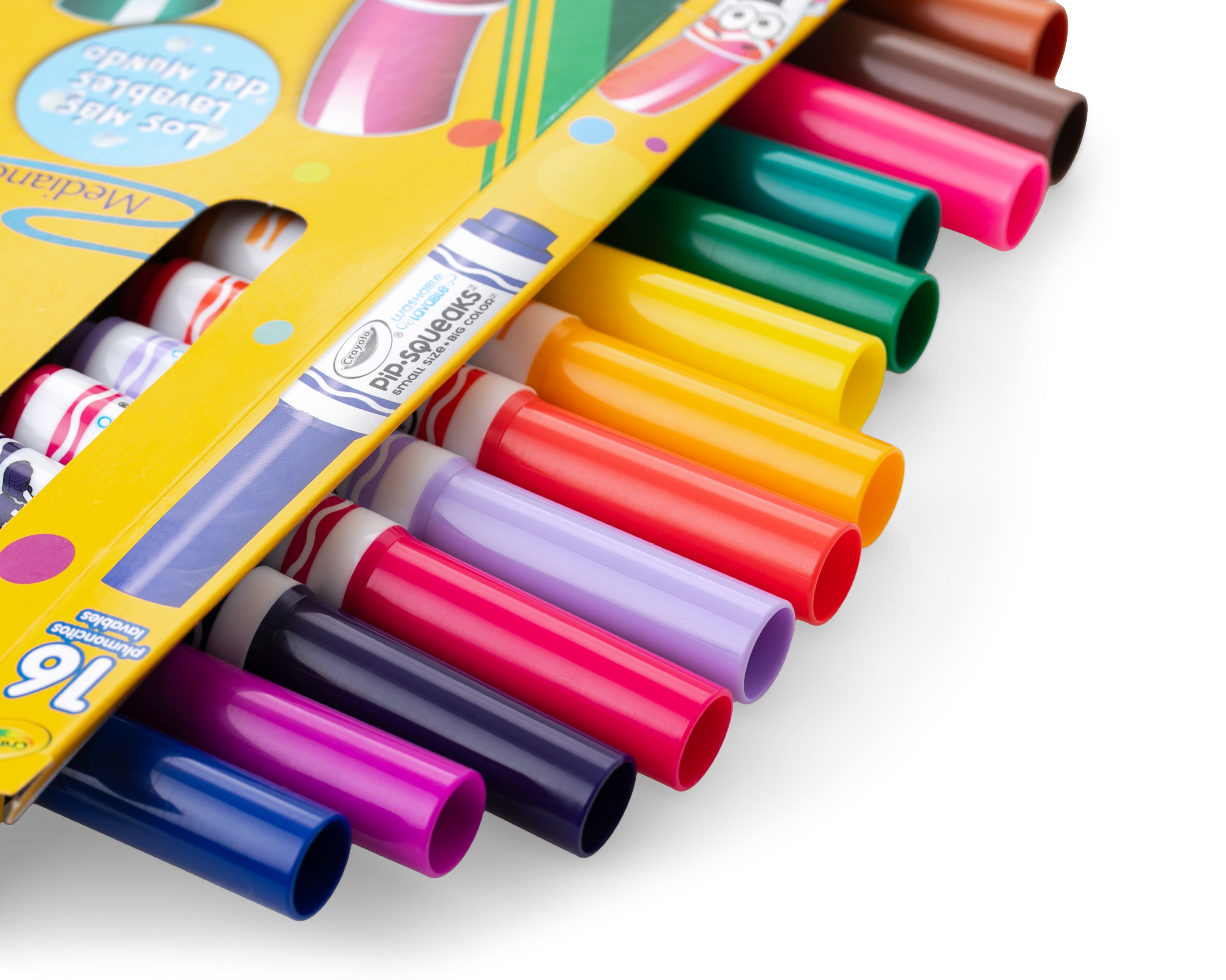 Foto 3 pulgar | Foto 2 | Plumones Crayola Pip-Squeaks Lavables 16 Piezas