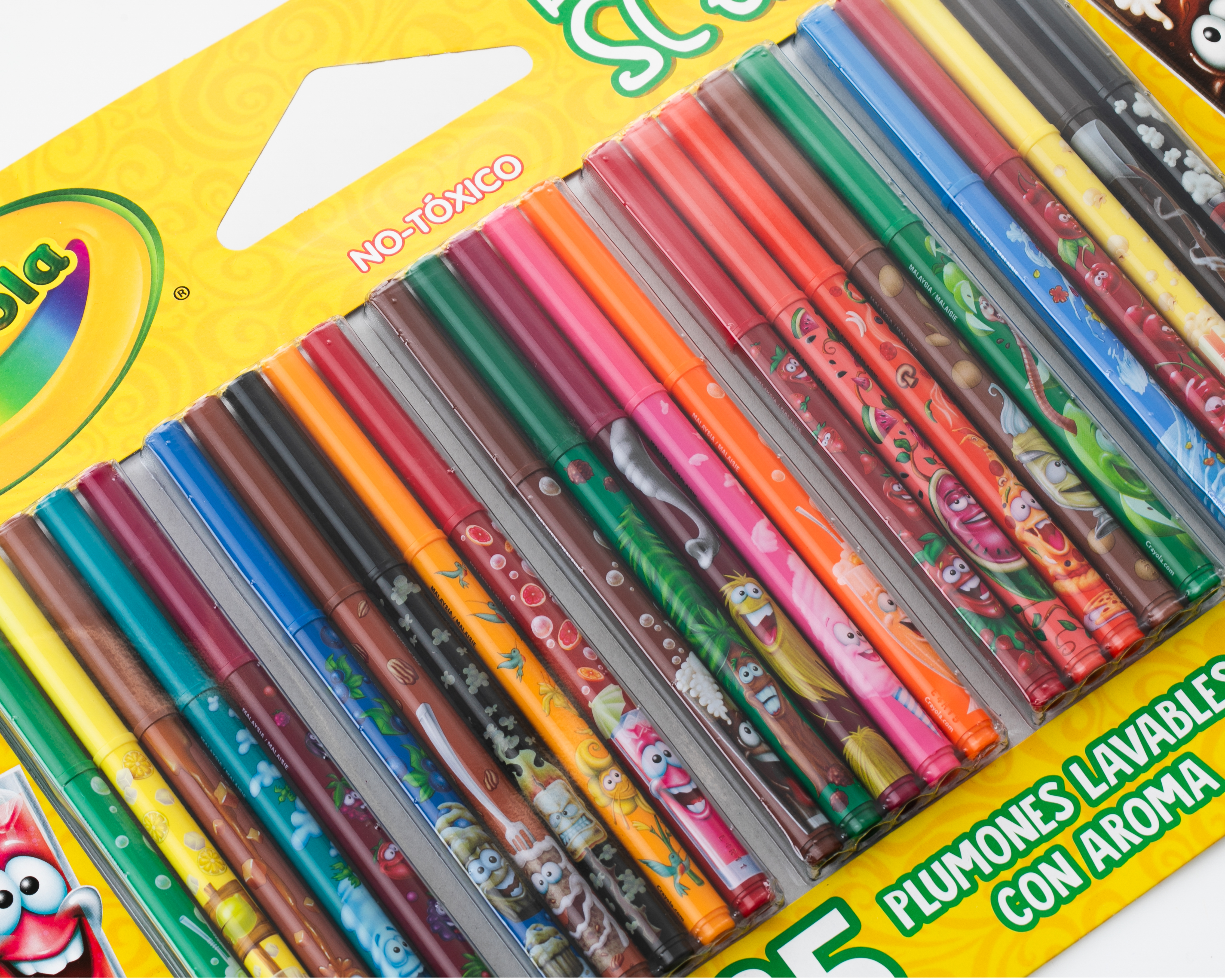 Foto 2 | Foto 2 | Plumones con Aroma Crayola Lavables 25 Piezas