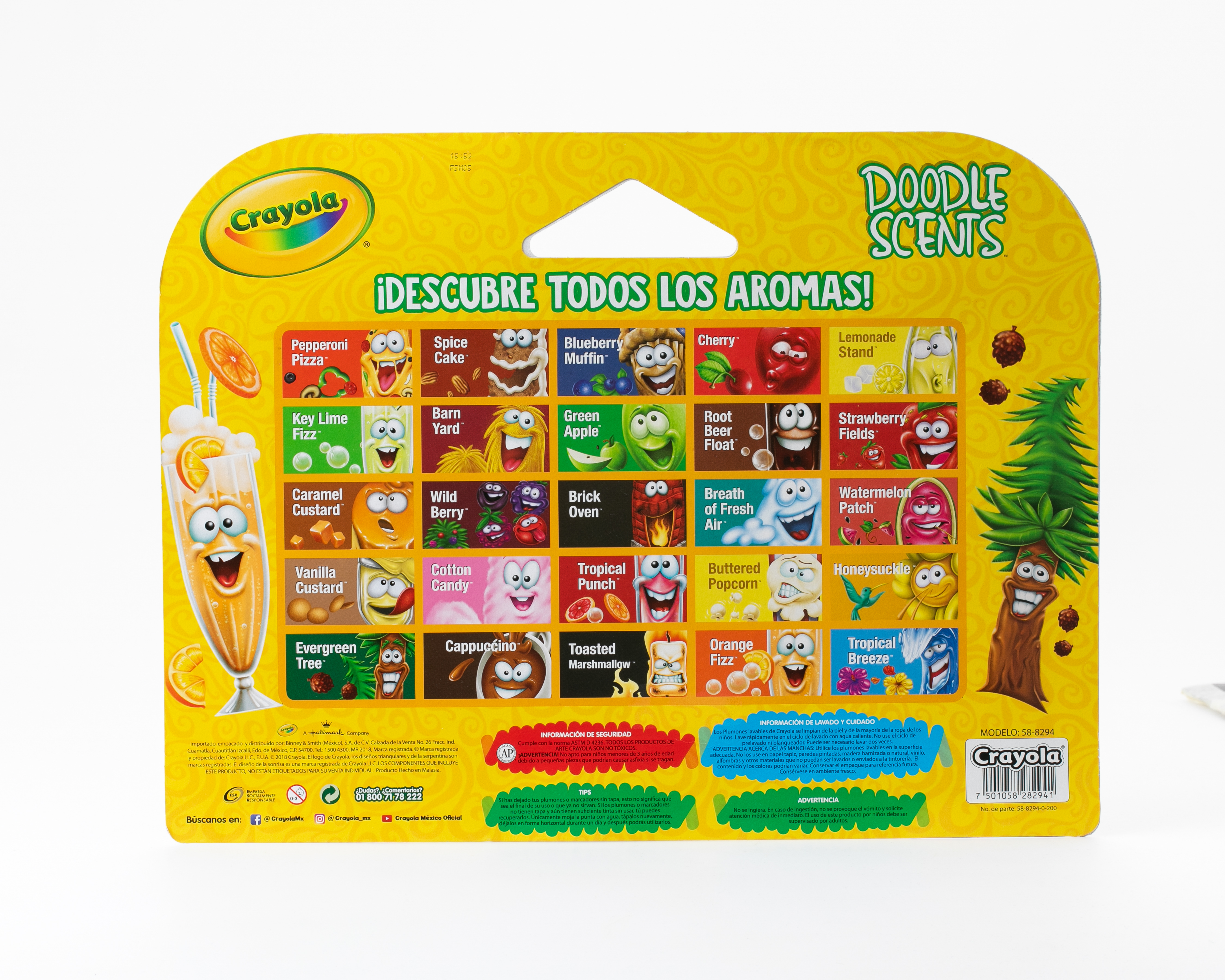 Foto 4 | Foto 4 | Plumones con Aroma Crayola Lavables 25 Piezas