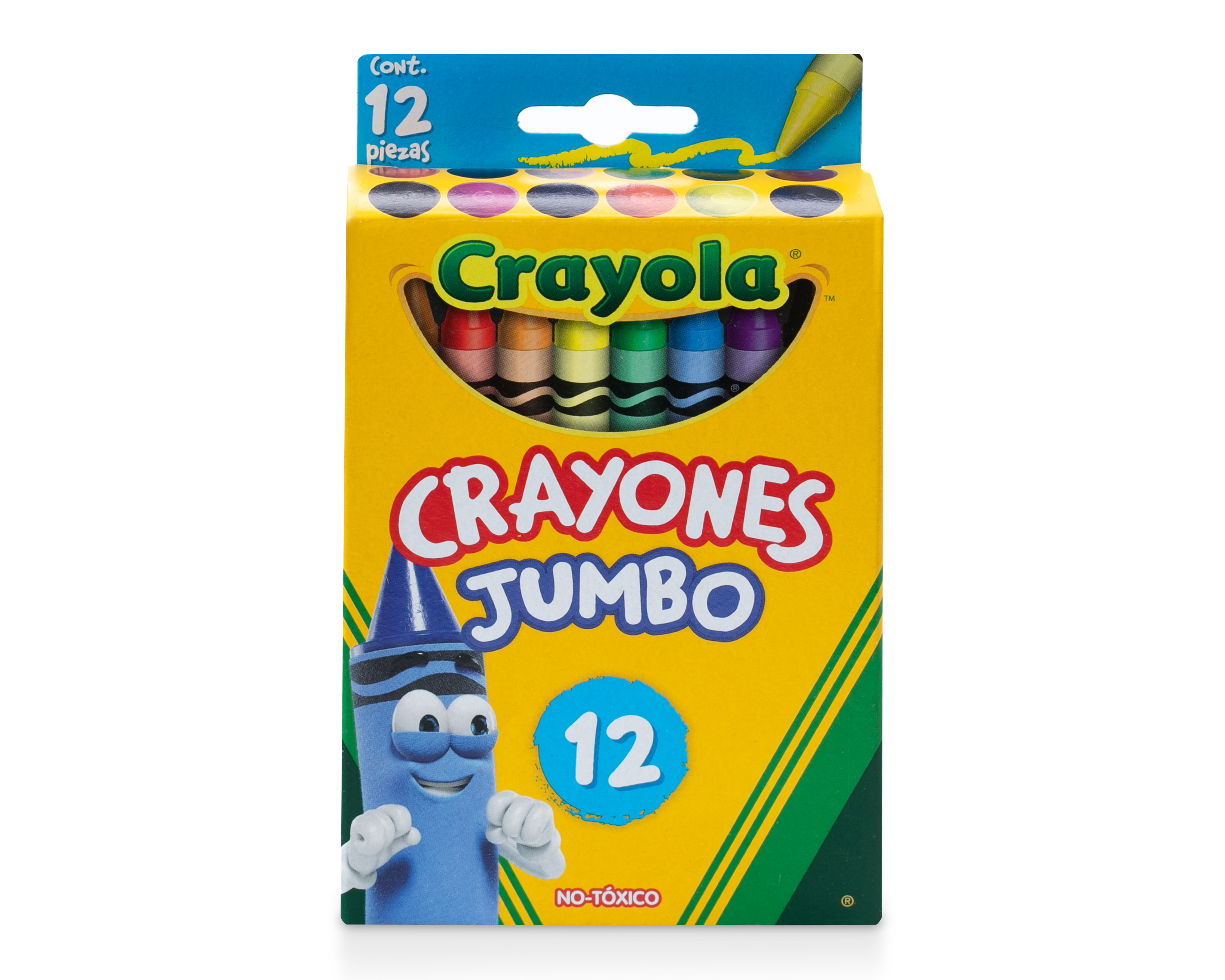 Foto 3 | Foto 3 | Crayones Crayola Jumbo 12 Piezas