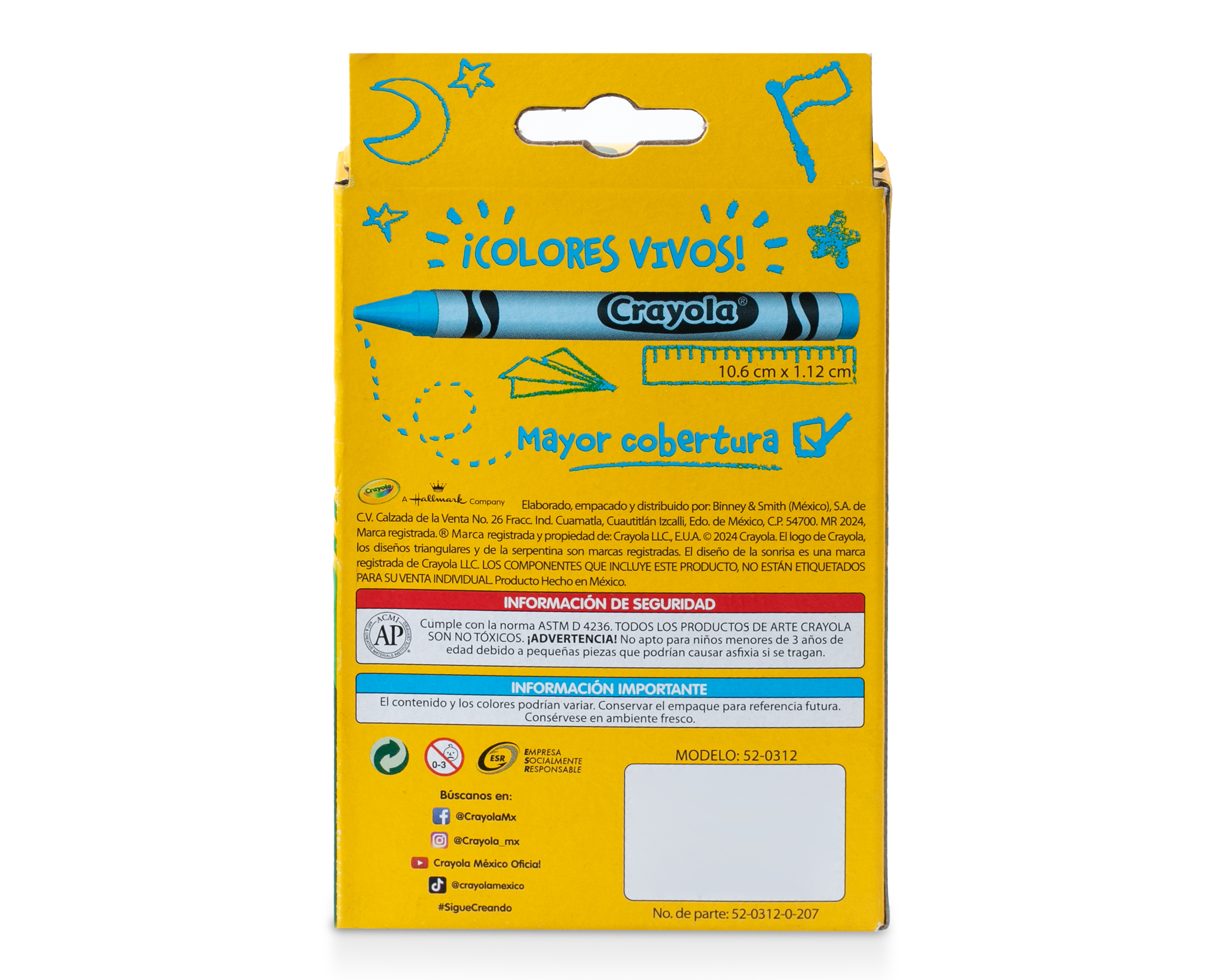 Foto 5 pulgar | Foto 4 | Crayones Crayola Jumbo 12 Piezas