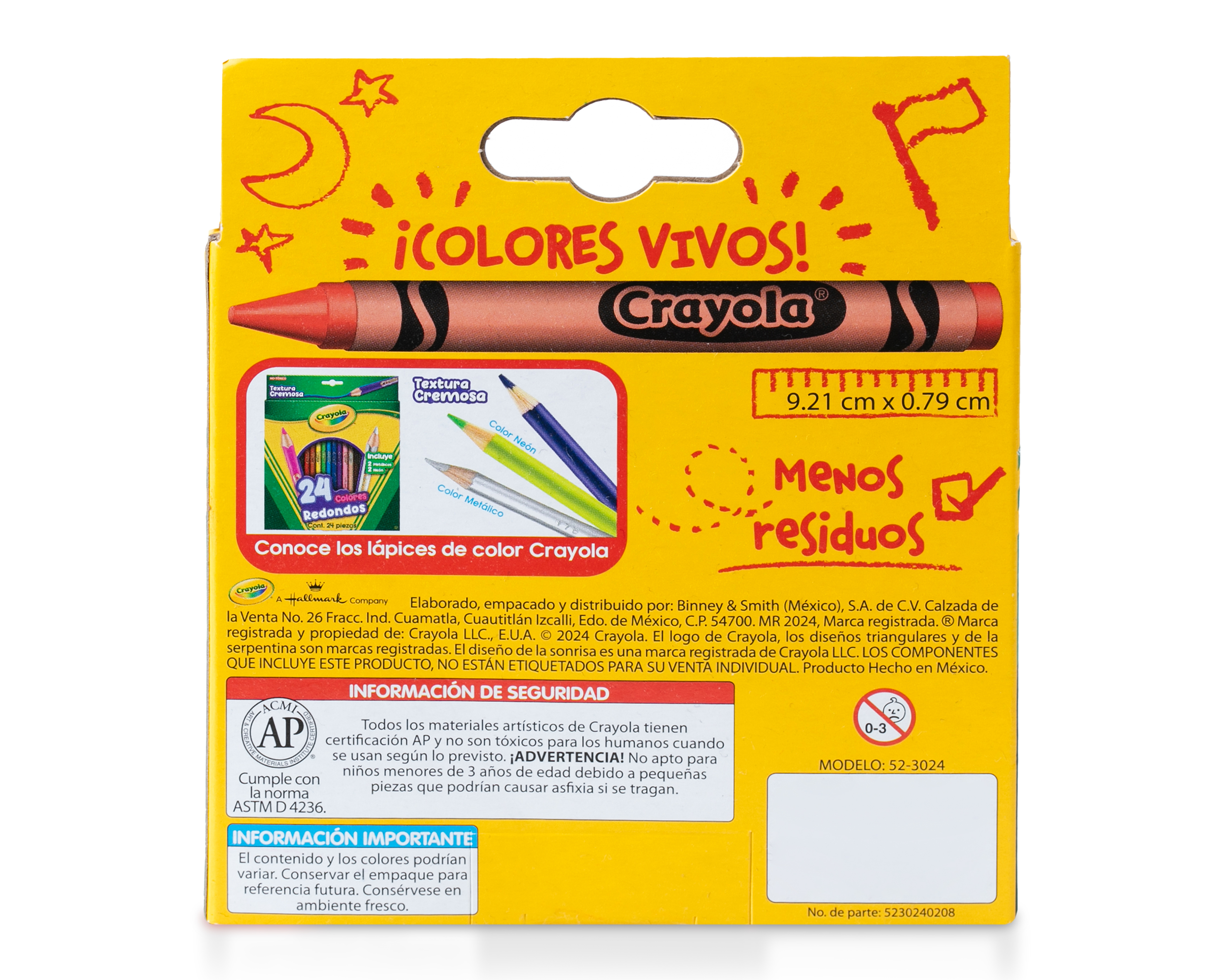 Foto 5 pulgar | Foto 4 | Crayones Crayola Estándar 24 Piezas