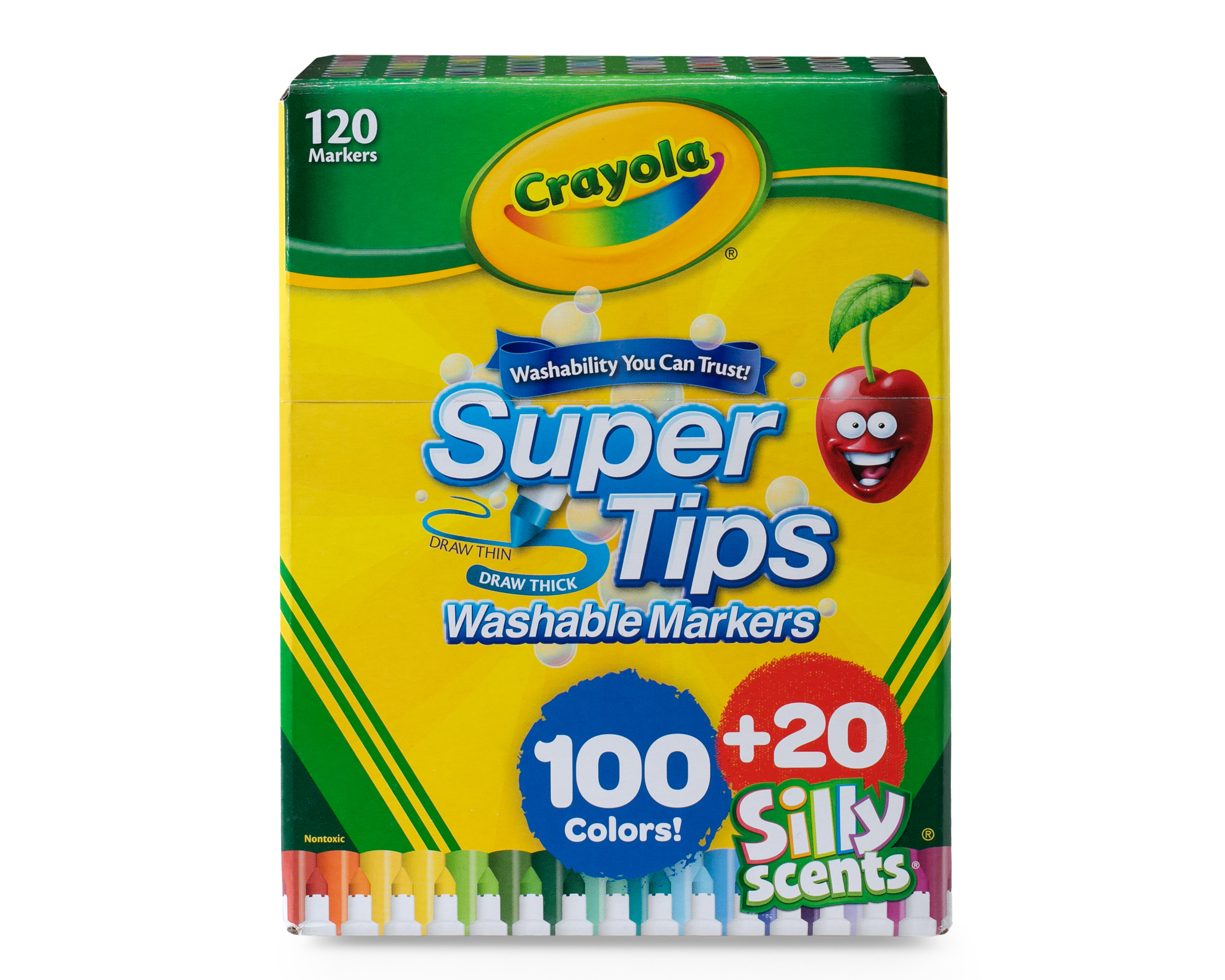 Foto 4 pulgar | Foto 3 | Plumones Crayola SuperTips Lavables 120 Piezas