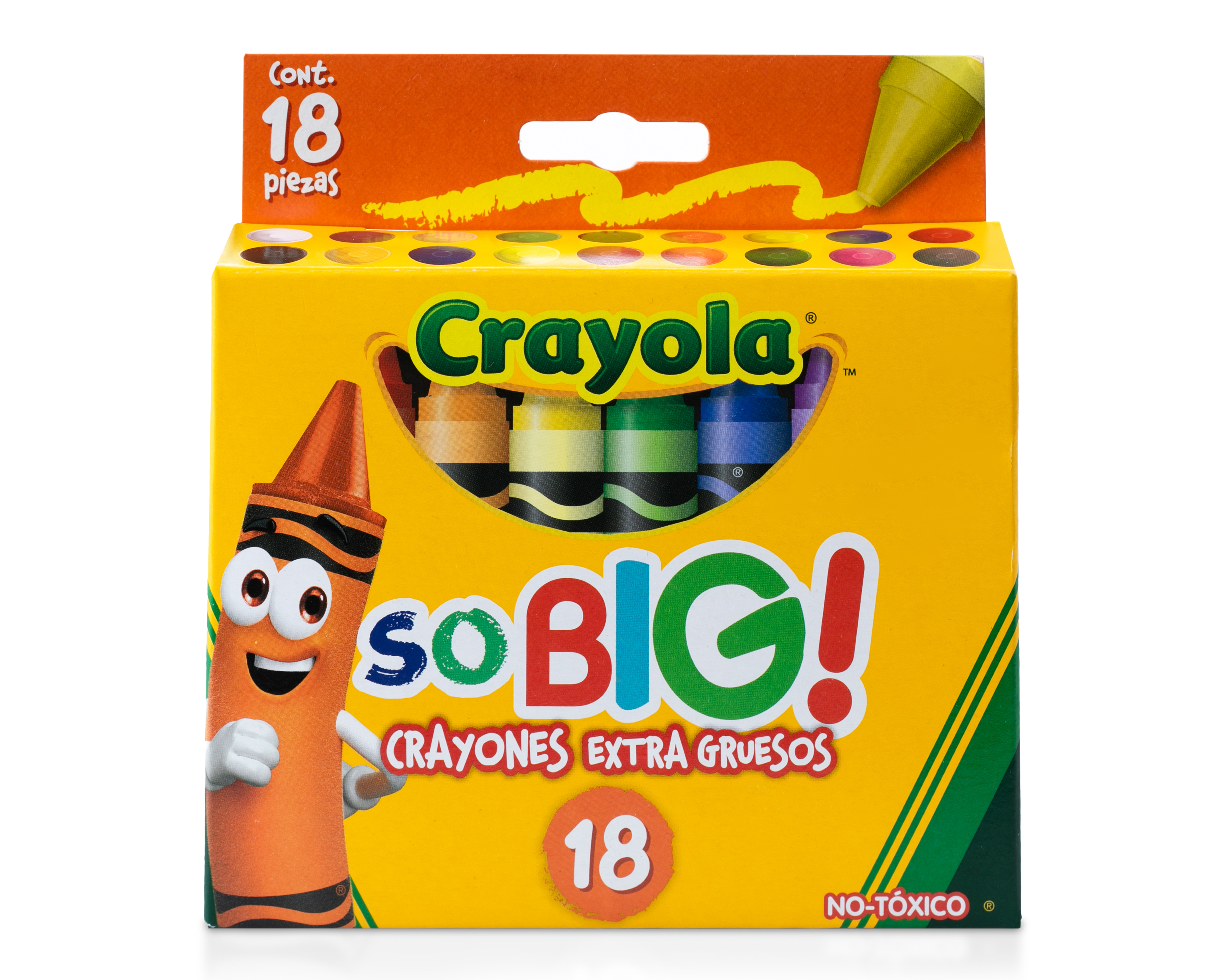 Foto 4 pulgar | Foto 3 | Crayones Crayola Extra Gruesos 18 Piezas